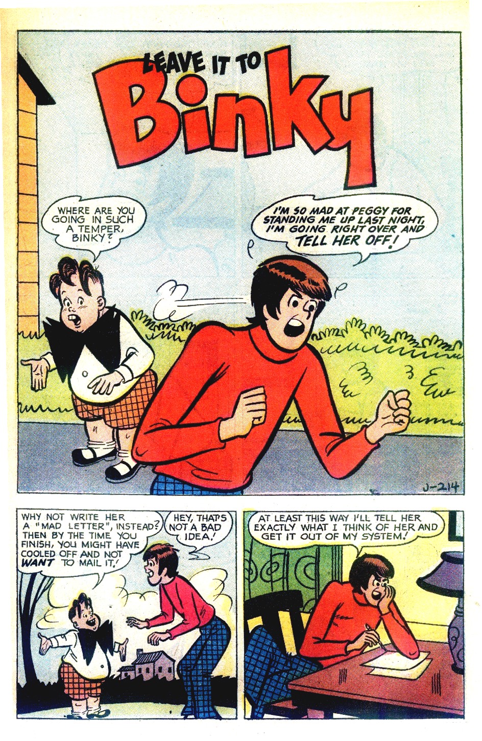 Read online Leave it to Binky comic -  Issue #71 - 27
