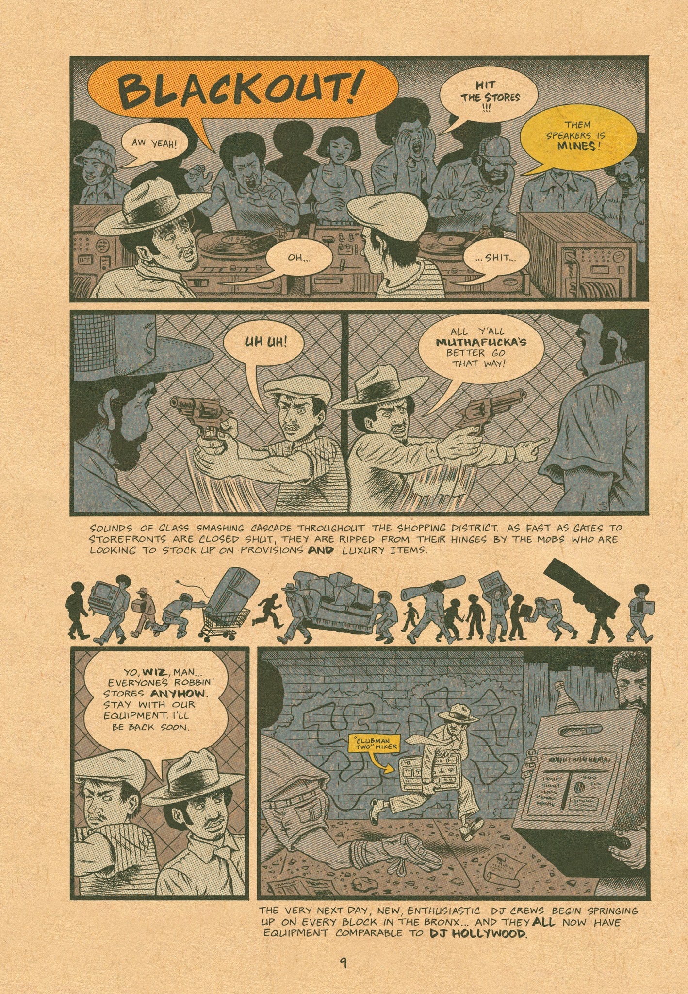 Read online Hip Hop Family Tree (2013) comic -  Issue # TPB 1 - 10