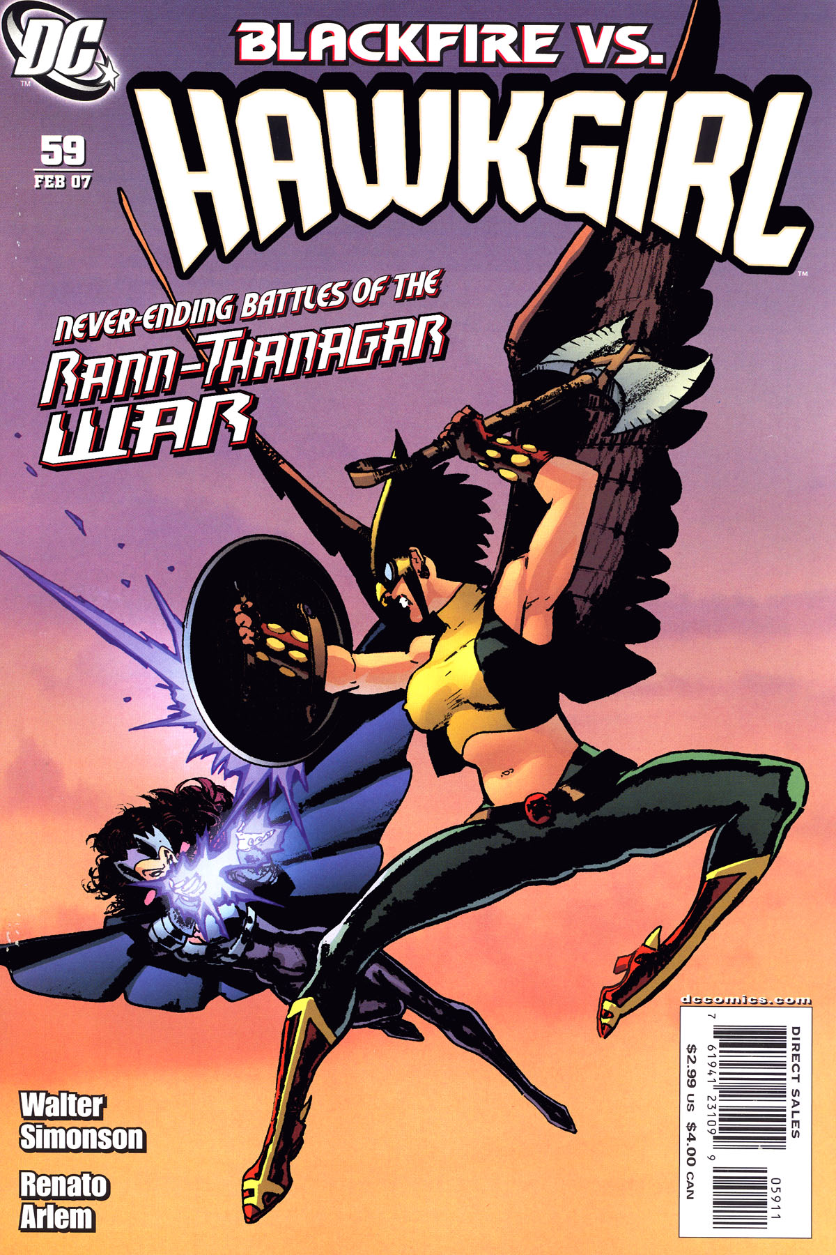 Read online Hawkgirl comic -  Issue #59 - 1