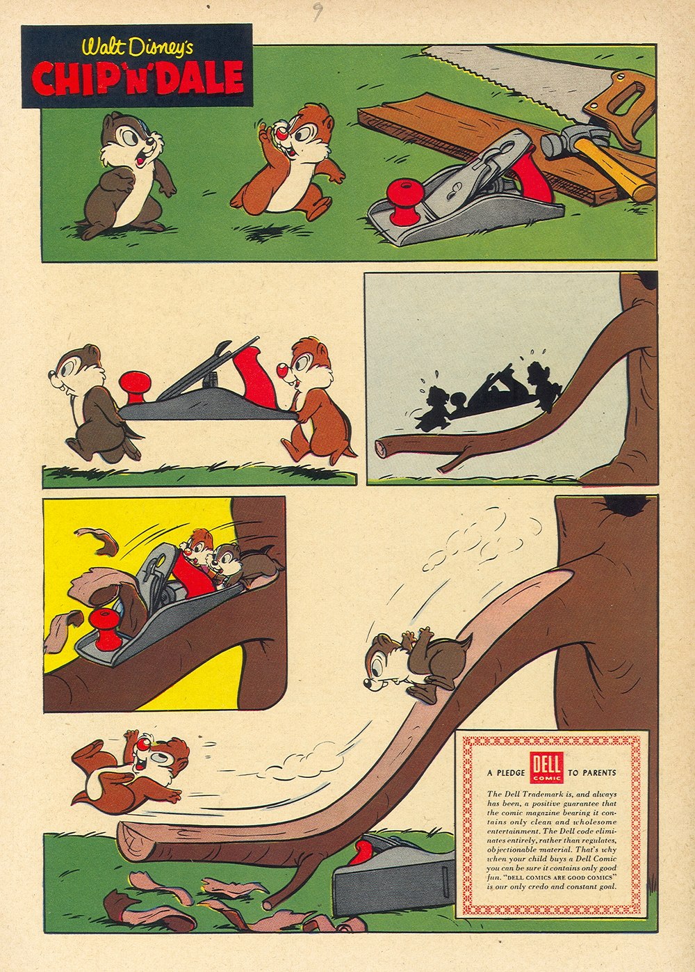 Read online Walt Disney's Chip 'N' Dale comic -  Issue #9 - 36