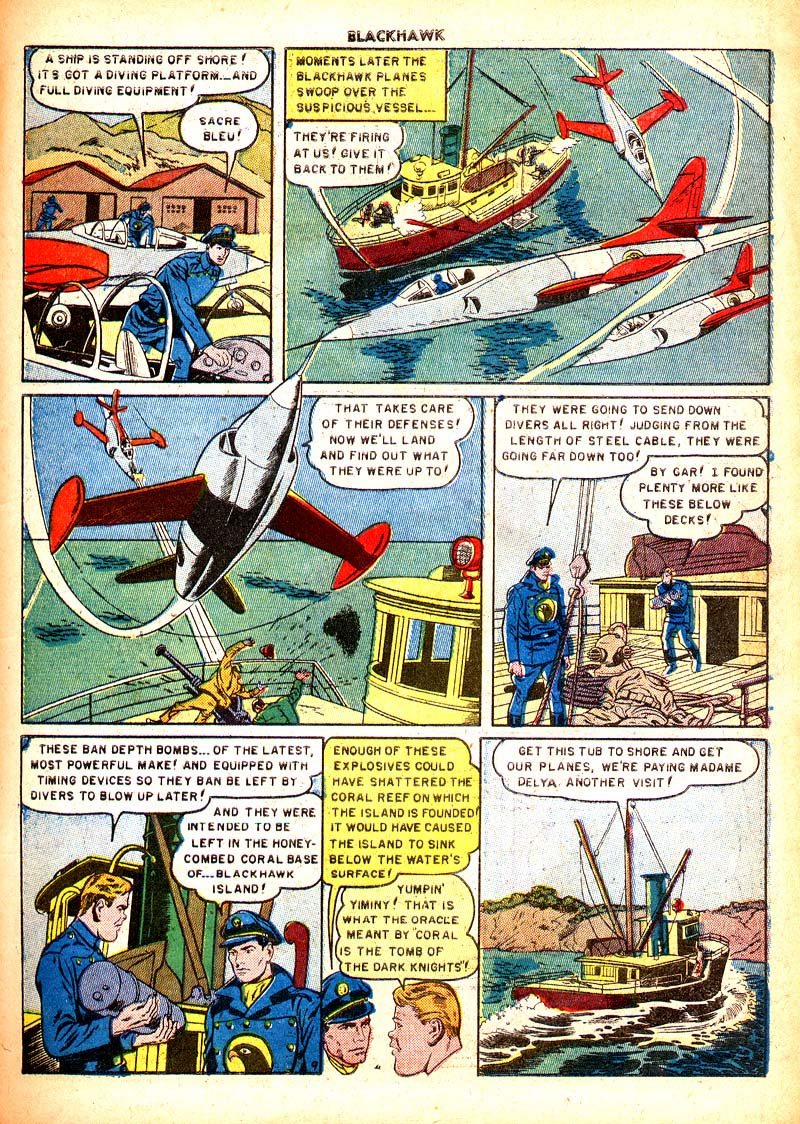 Read online Blackhawk (1957) comic -  Issue #32 - 9