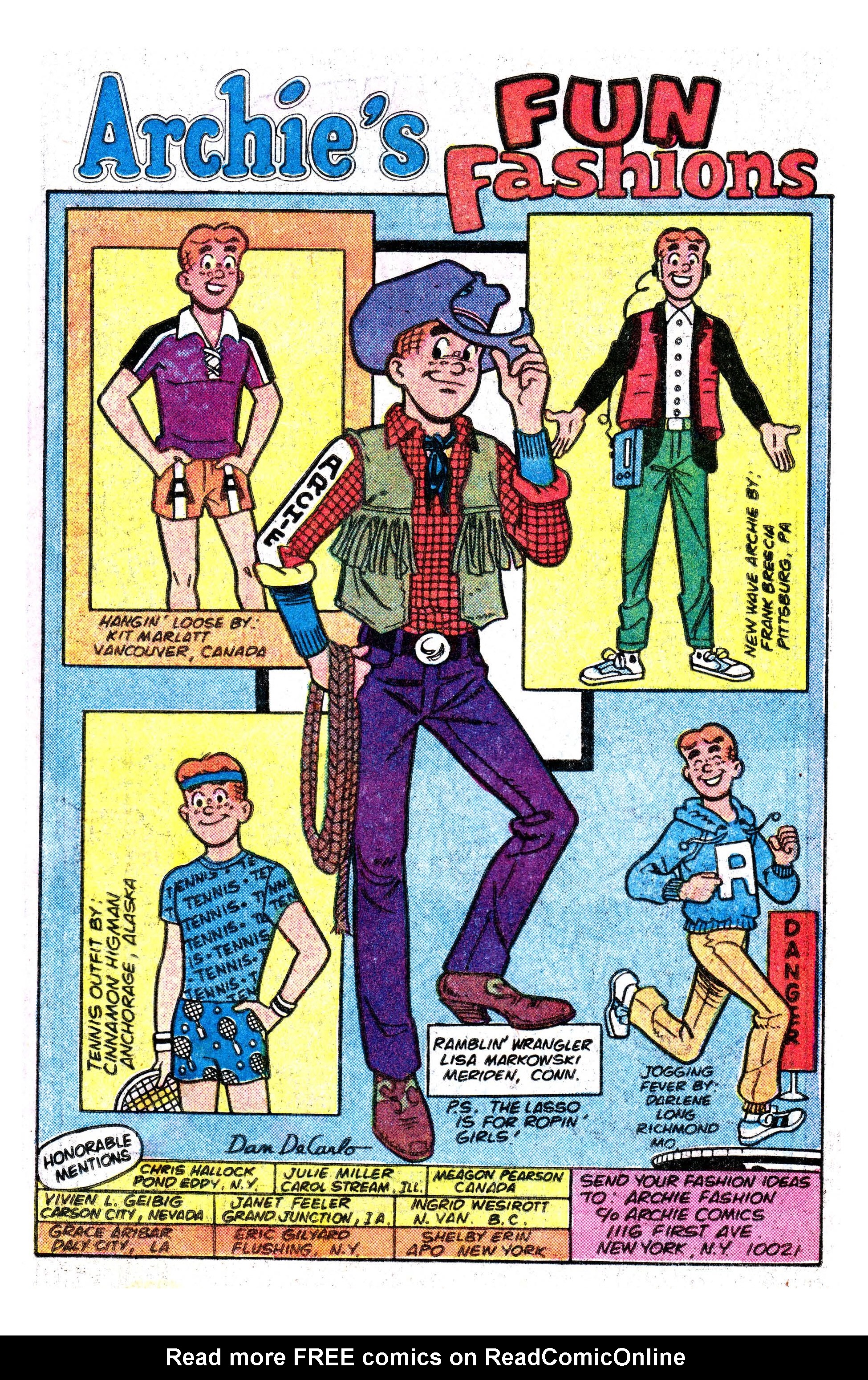 Read online Archie (1960) comic -  Issue #319 - 8