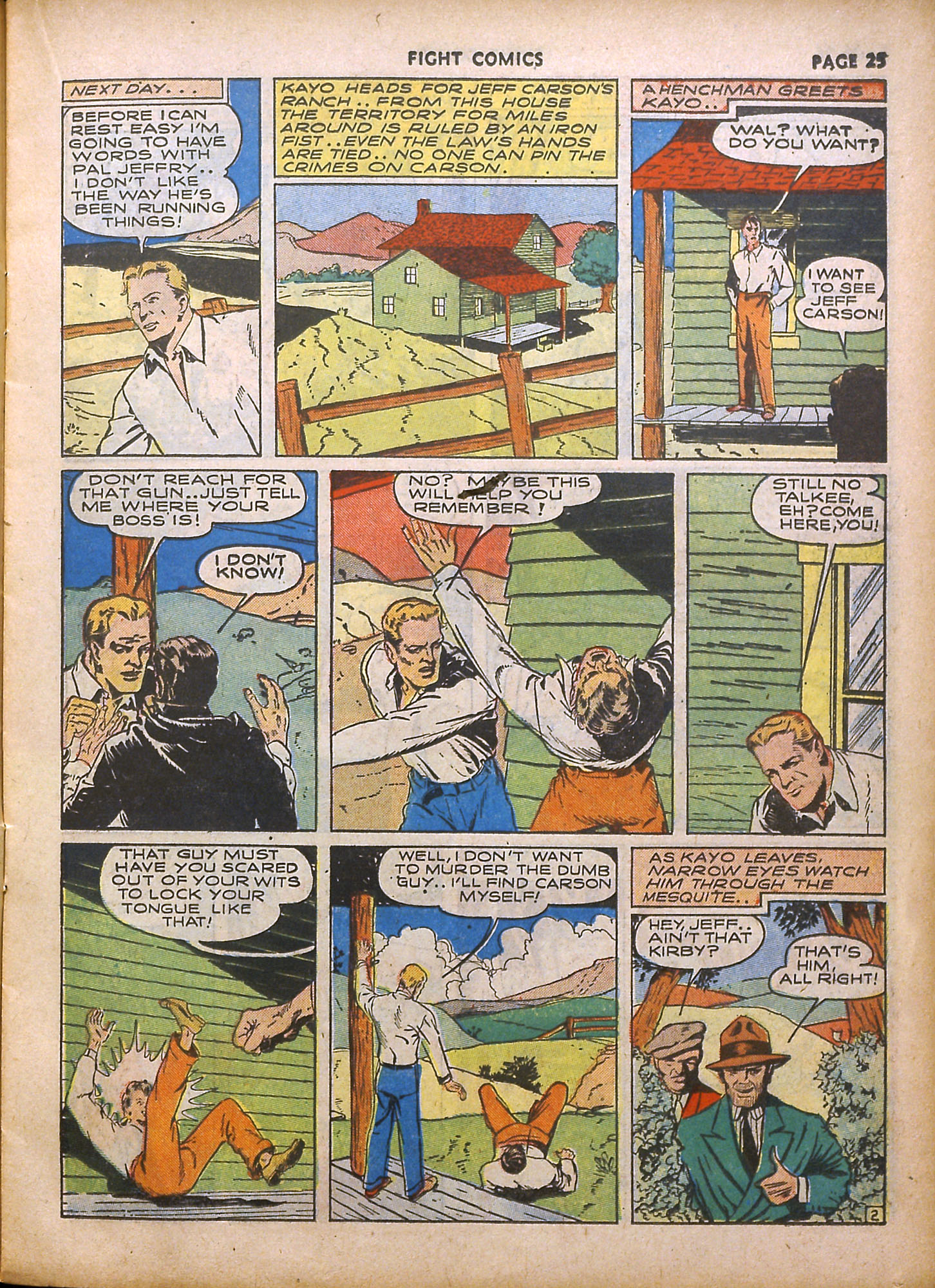 Read online Fight Comics comic -  Issue #14 - 27