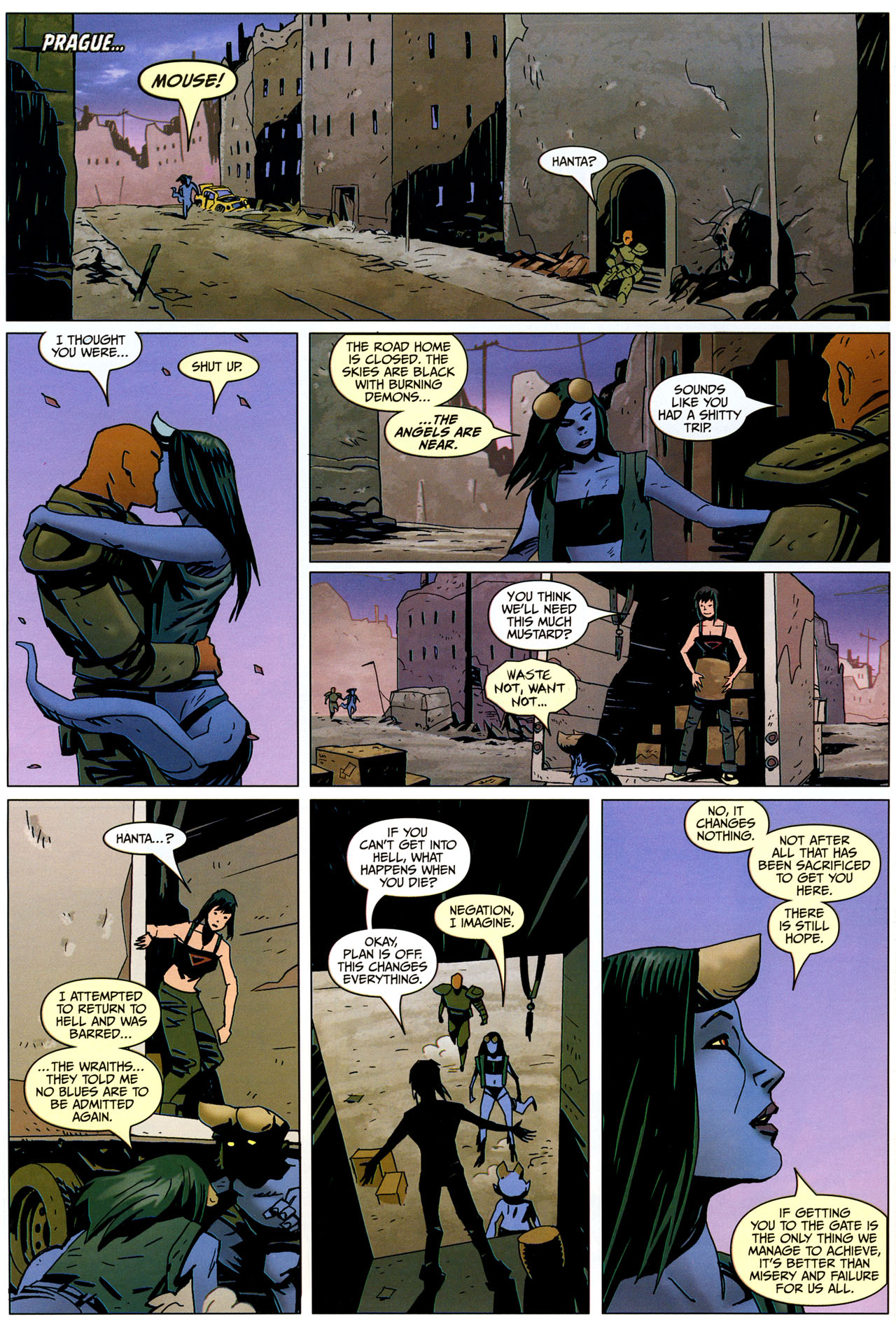 Read online Strange Girl comic -  Issue #17 - 14