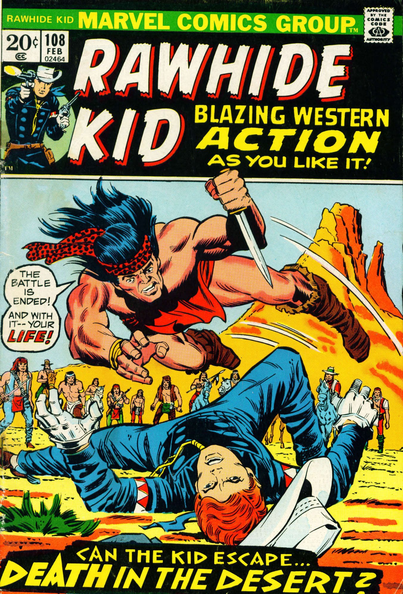 Read online The Rawhide Kid comic -  Issue #108 - 1