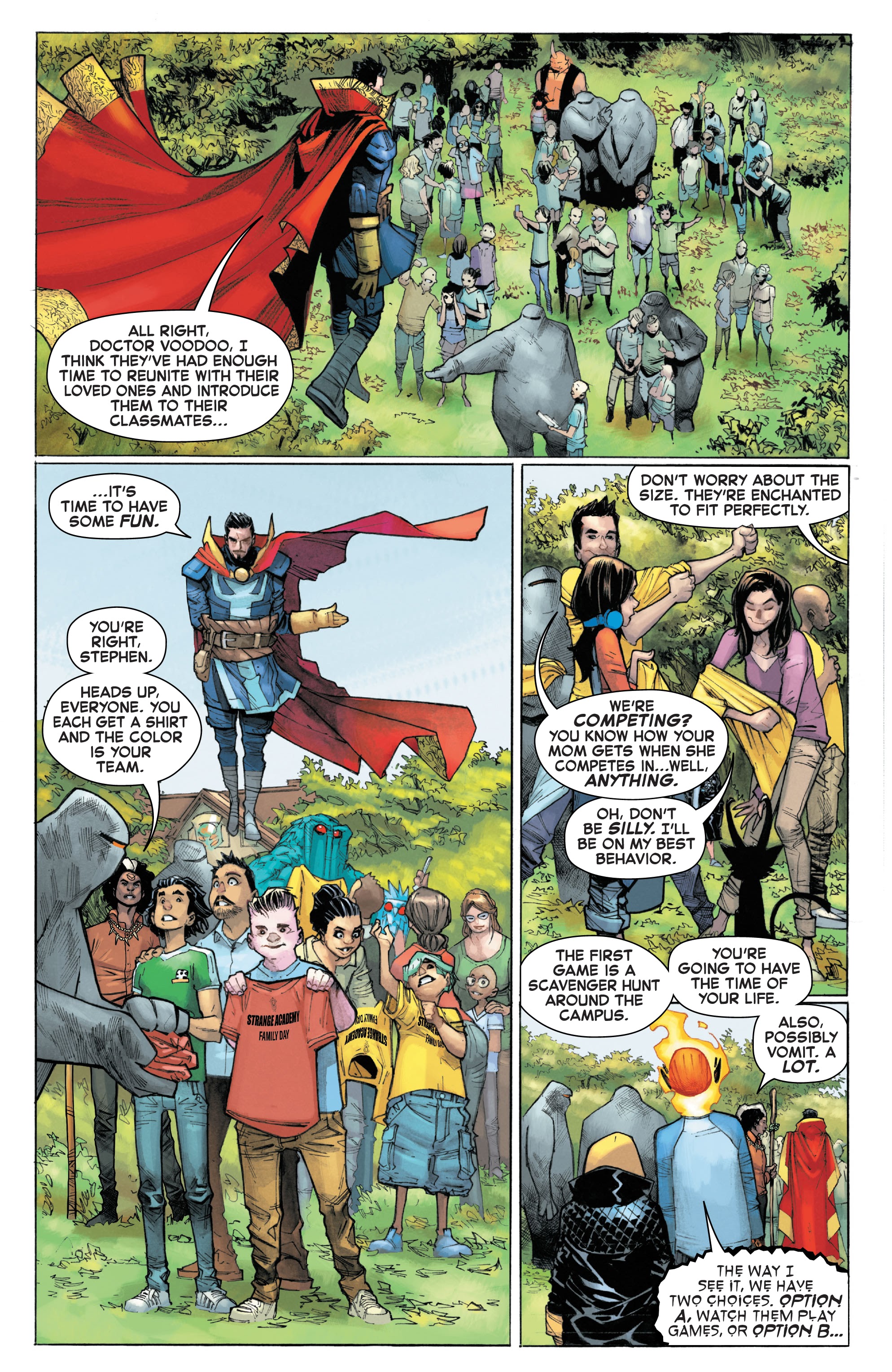 Read online Strange Academy comic -  Issue #9 - 10