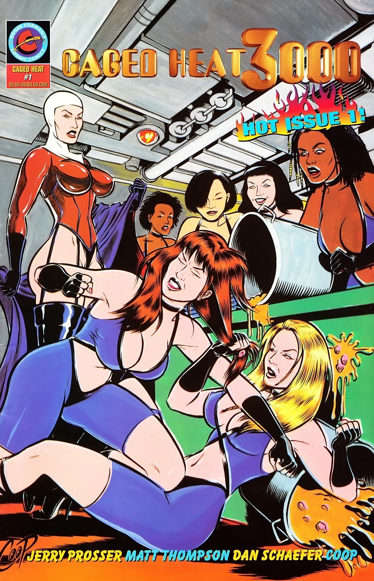 Read online Caged Heat 3000 comic -  Issue #1 - 1