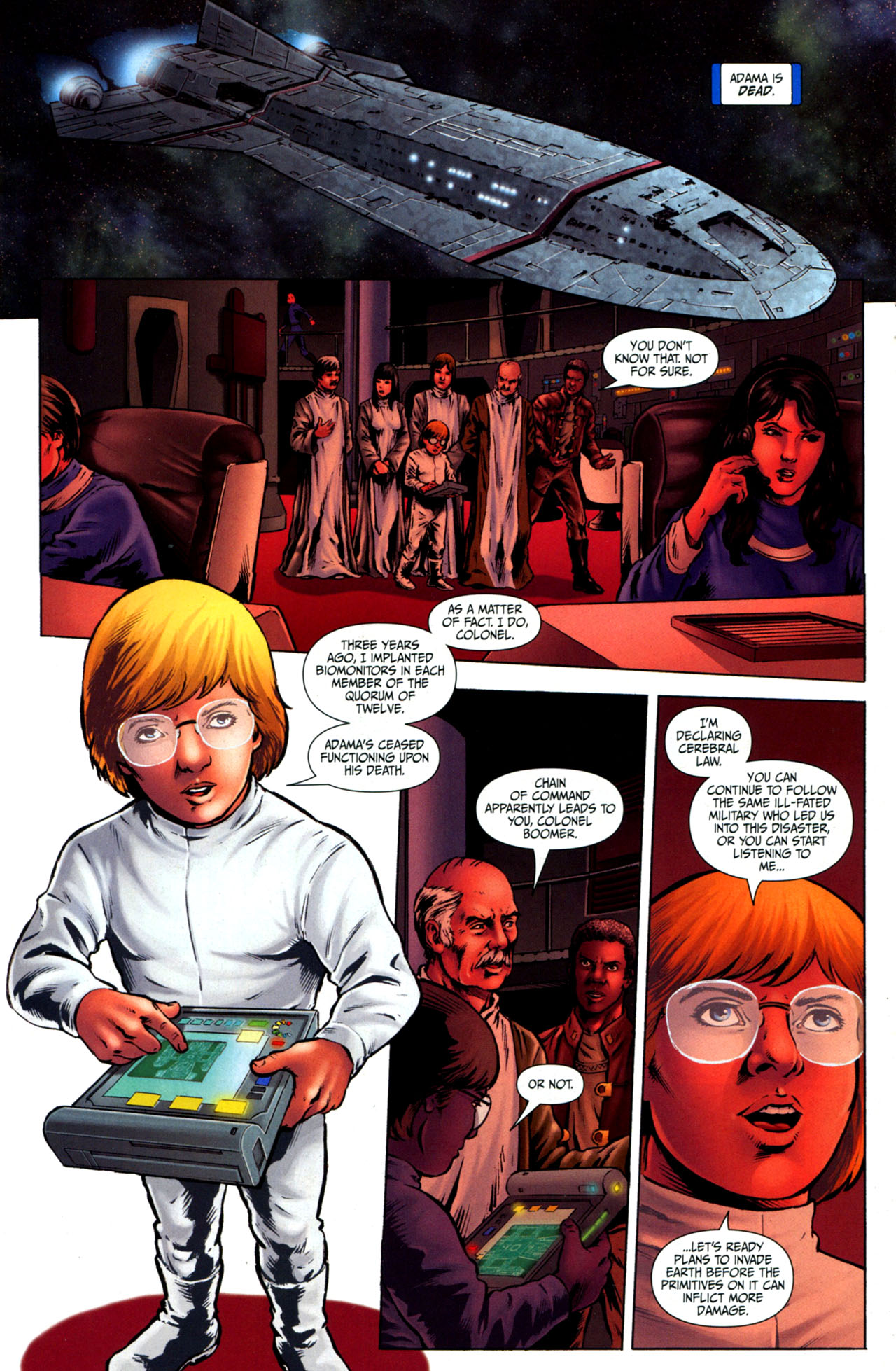 Read online Galactica 1980 comic -  Issue #2 - 4