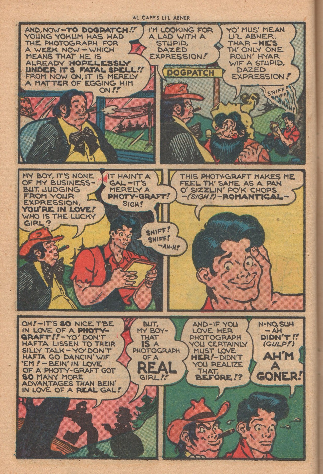 Read online Li'l Abner Comics comic -  Issue #71 - 12