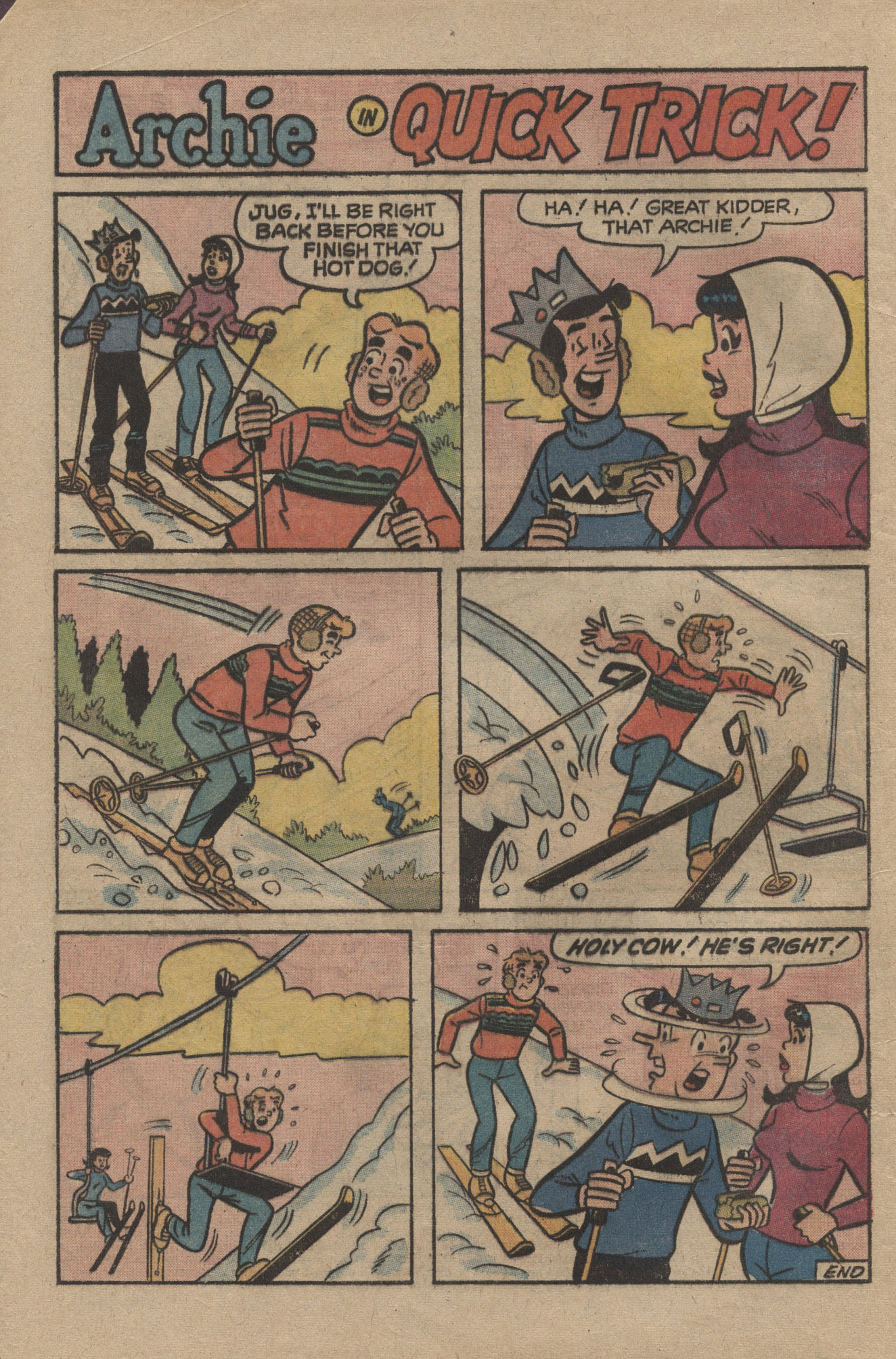 Read online Archie's Joke Book Magazine comic -  Issue #193 - 4
