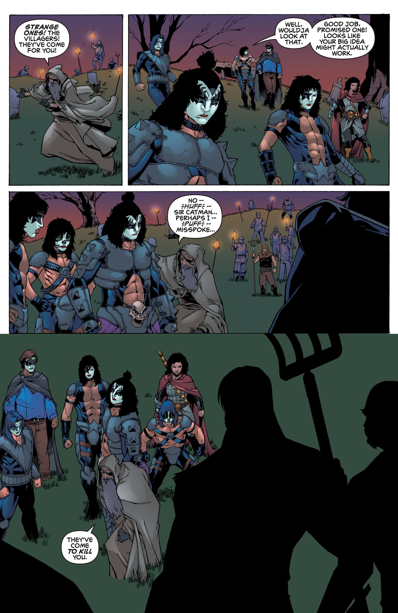 Read online KISS The Army of Darkness comic -  Issue #3 - 11