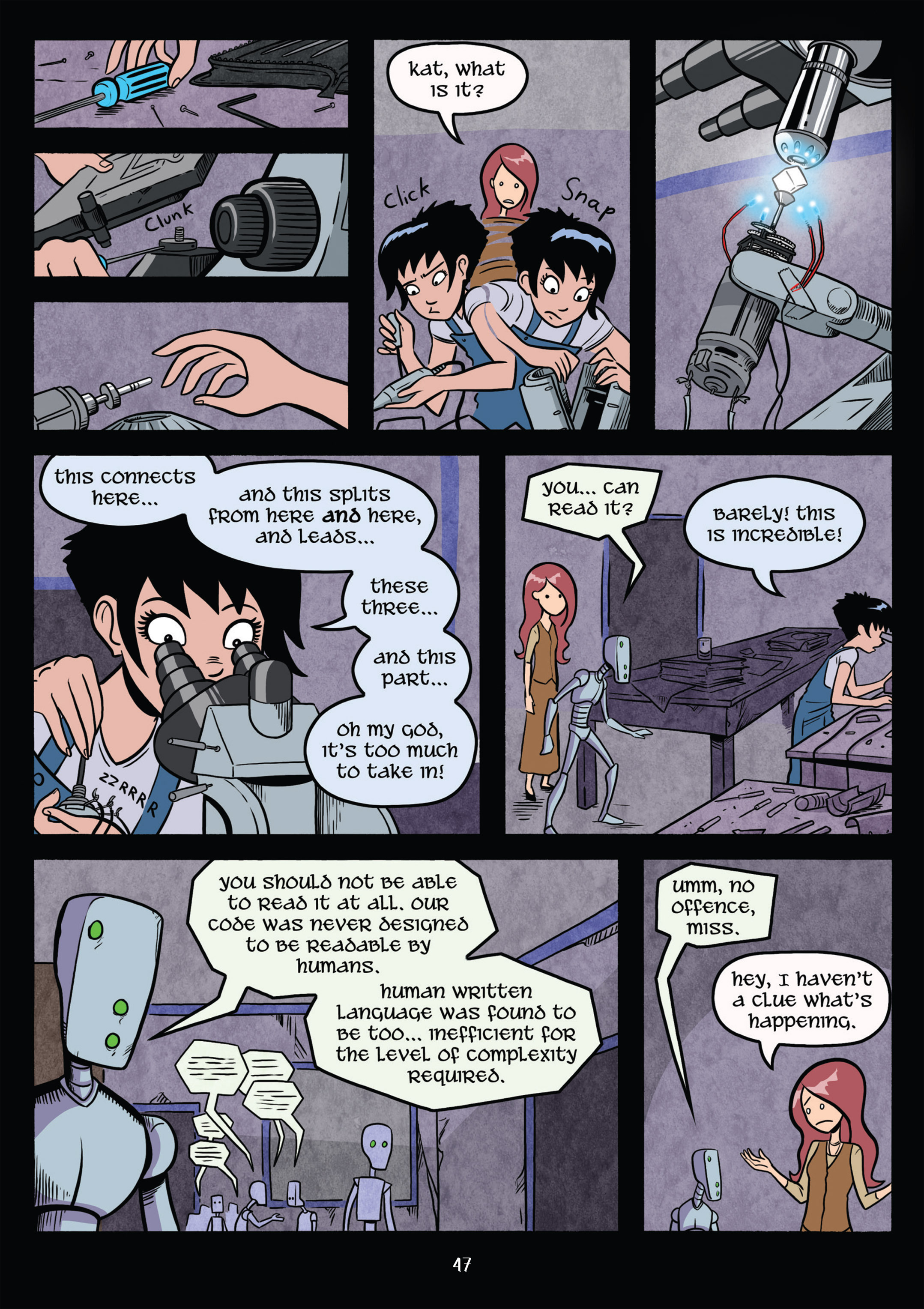 Read online Gunnerkrigg Court comic -  Issue # TPB 4 (Part 1) - 47