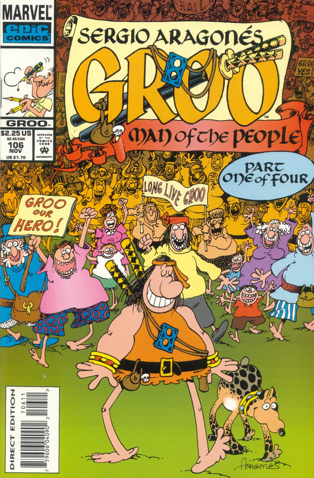 Read online Sergio Aragonés Groo the Wanderer comic -  Issue #106 - 1