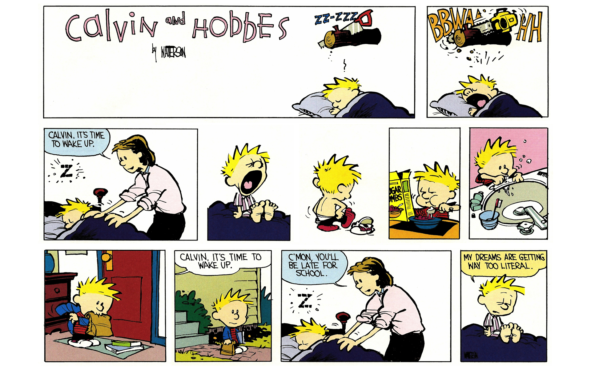 Read online Calvin and Hobbes comic -  Issue #3 - 114
