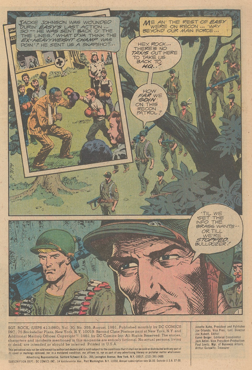 Read online Sgt. Rock comic -  Issue #355 - 2