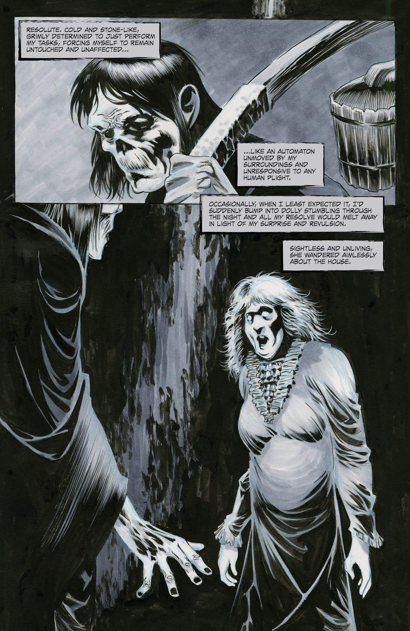 Read online Frankenstein Alive, Alive! comic -  Issue #4 - 5