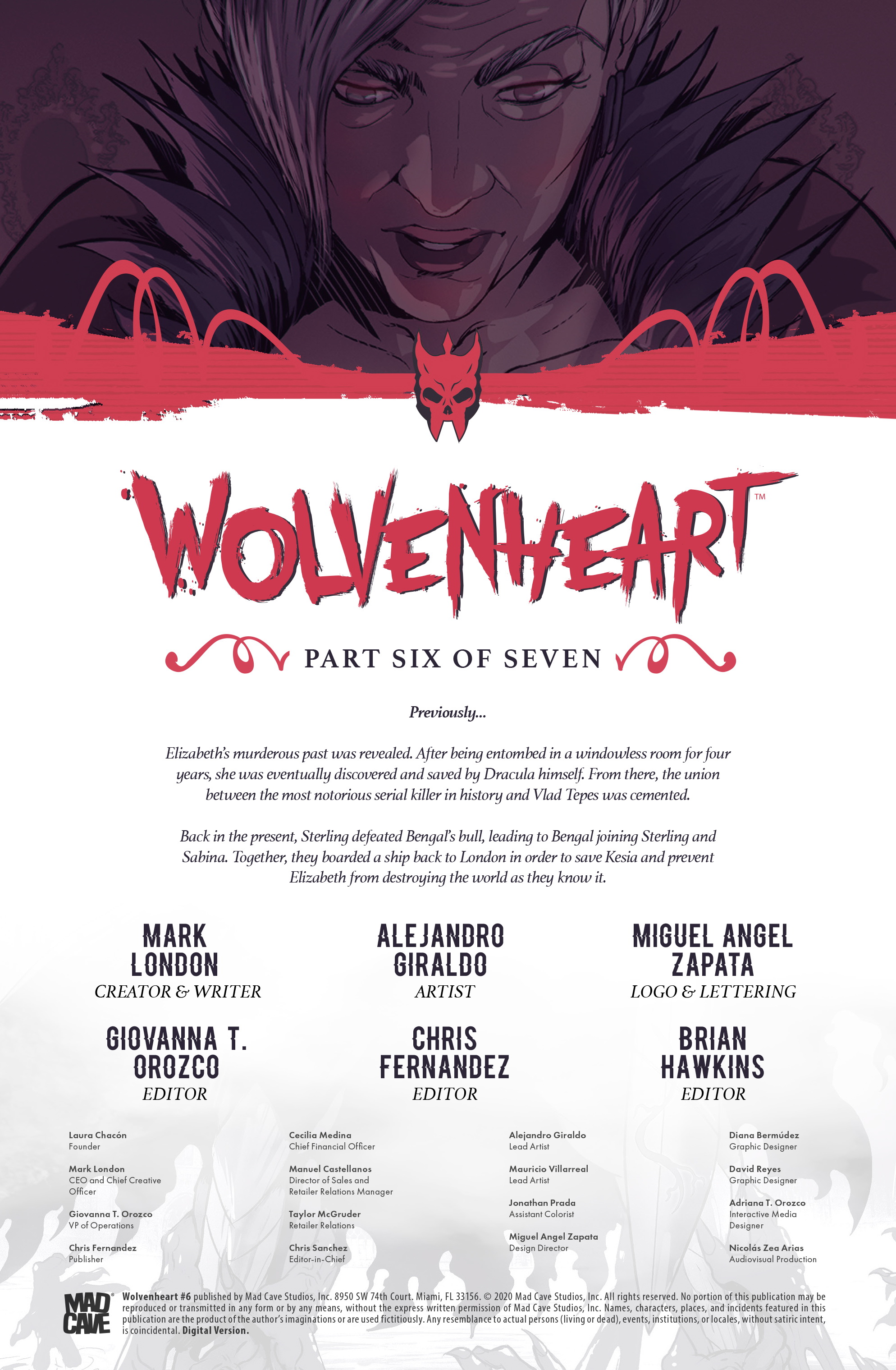 Read online Wolvenheart comic -  Issue #6 - 2