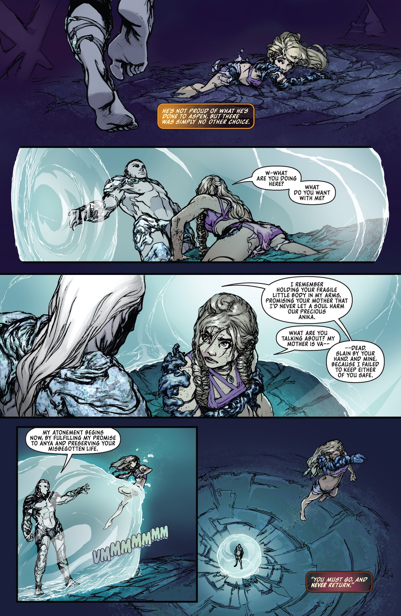 Read online Michael Turner's Fathom (2013) comic -  Issue #8 - 22