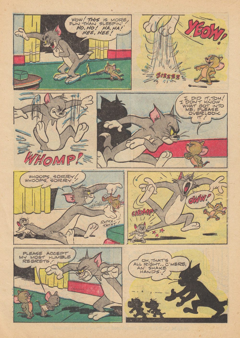 Read online Tom & Jerry Comics comic -  Issue #60 - 12