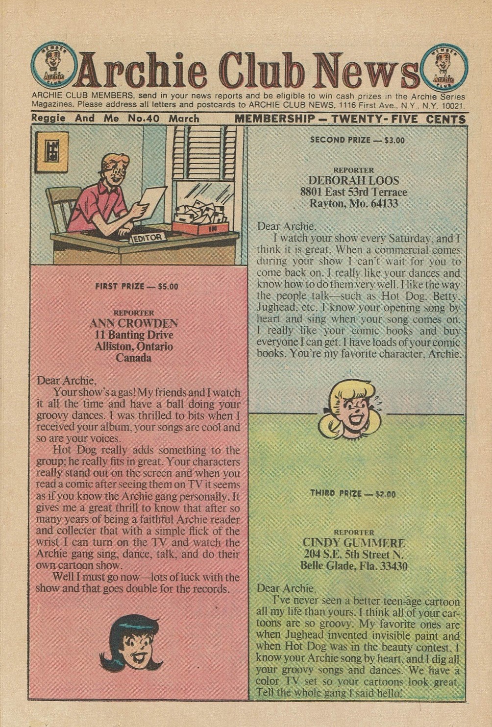 Read online Reggie and Me (1966) comic -  Issue #40 - 26