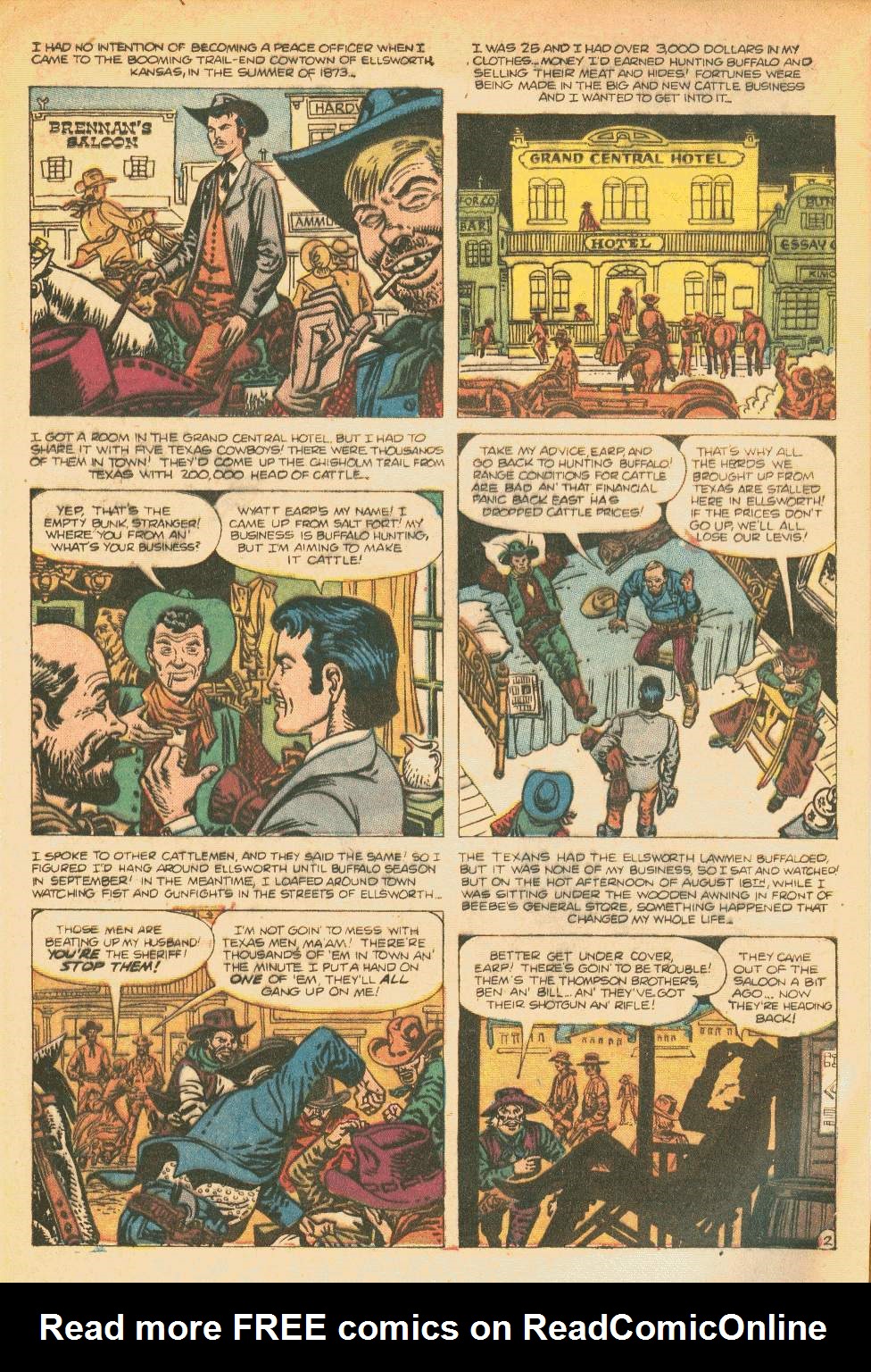 Read online Wyatt Earp comic -  Issue #1 - 4