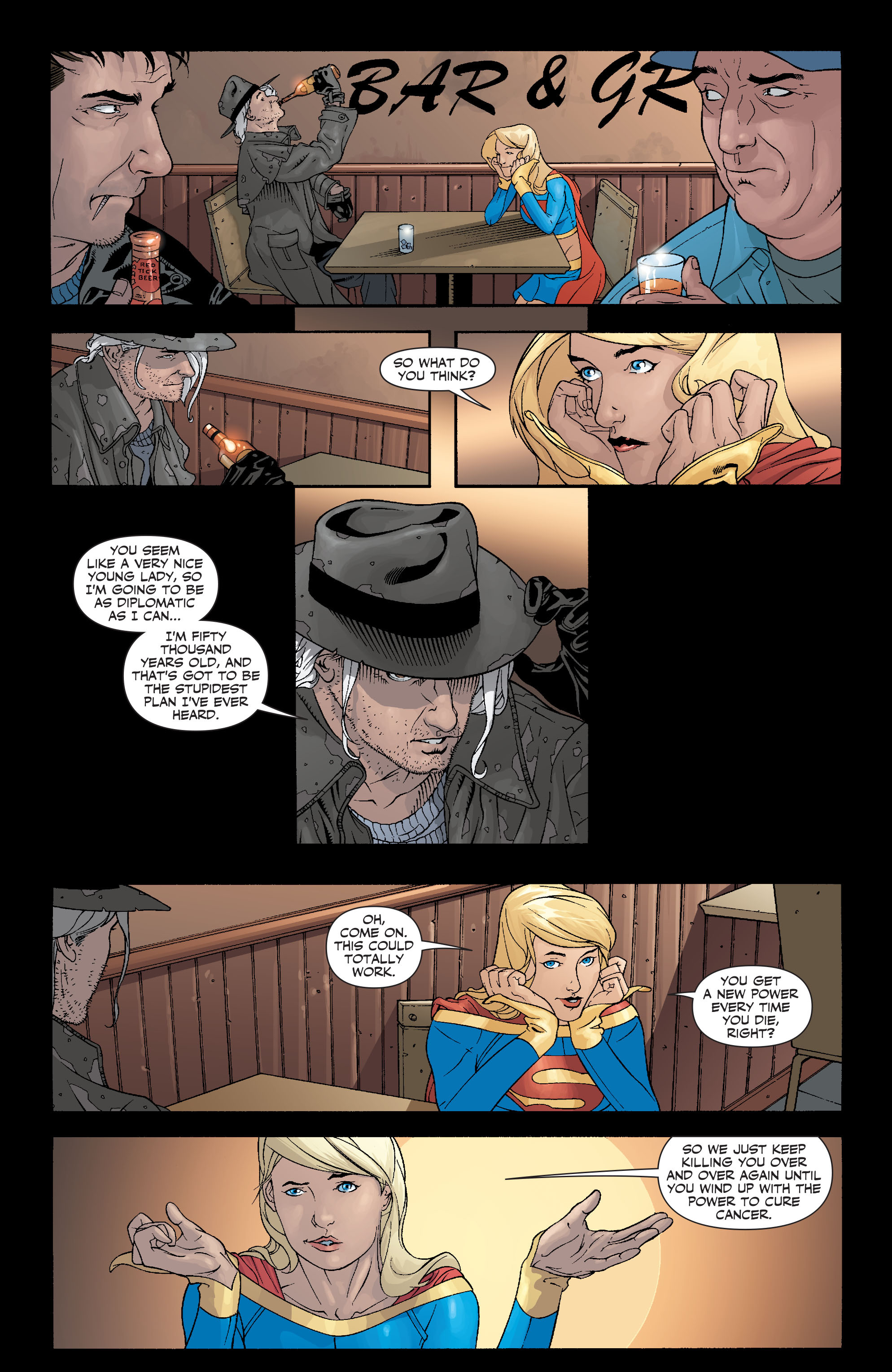 Read online Supergirl (2005) comic -  Issue #28 - 14