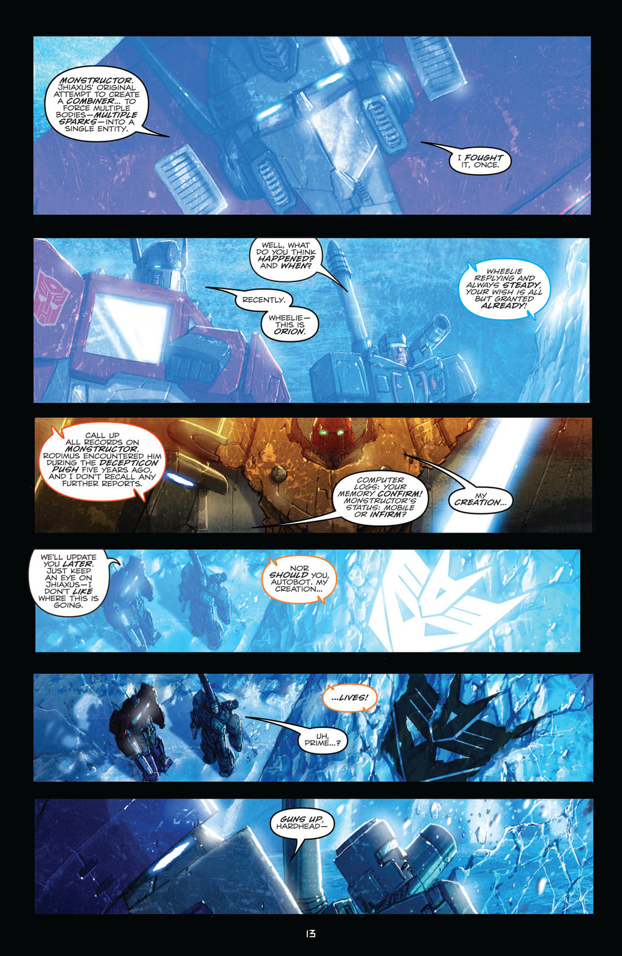 Read online Transformers: Robots In Disguise (2012) comic -  Issue #6 - 14