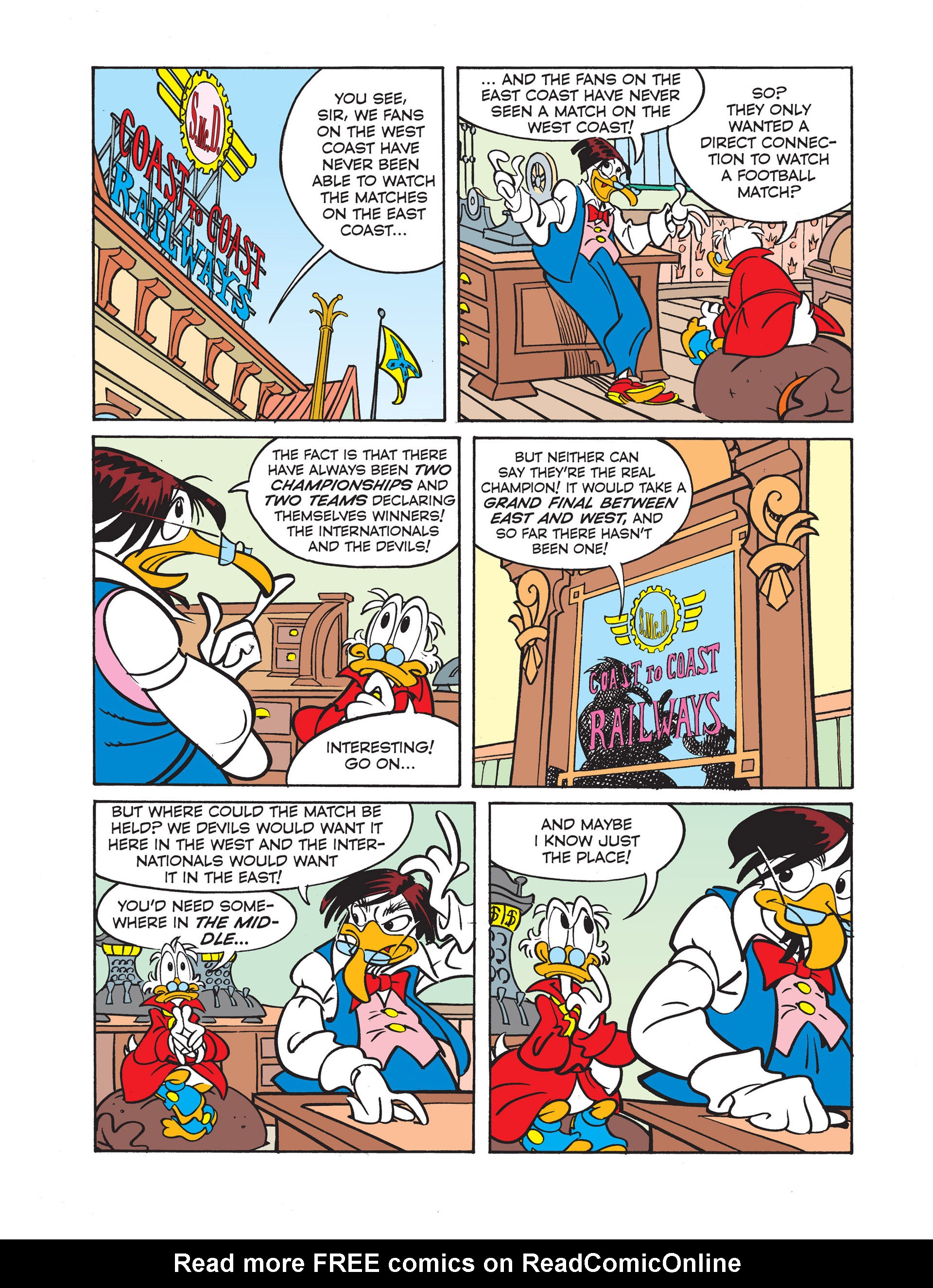 Read online All of Scrooge McDuck's Millions comic -  Issue #2 - 21