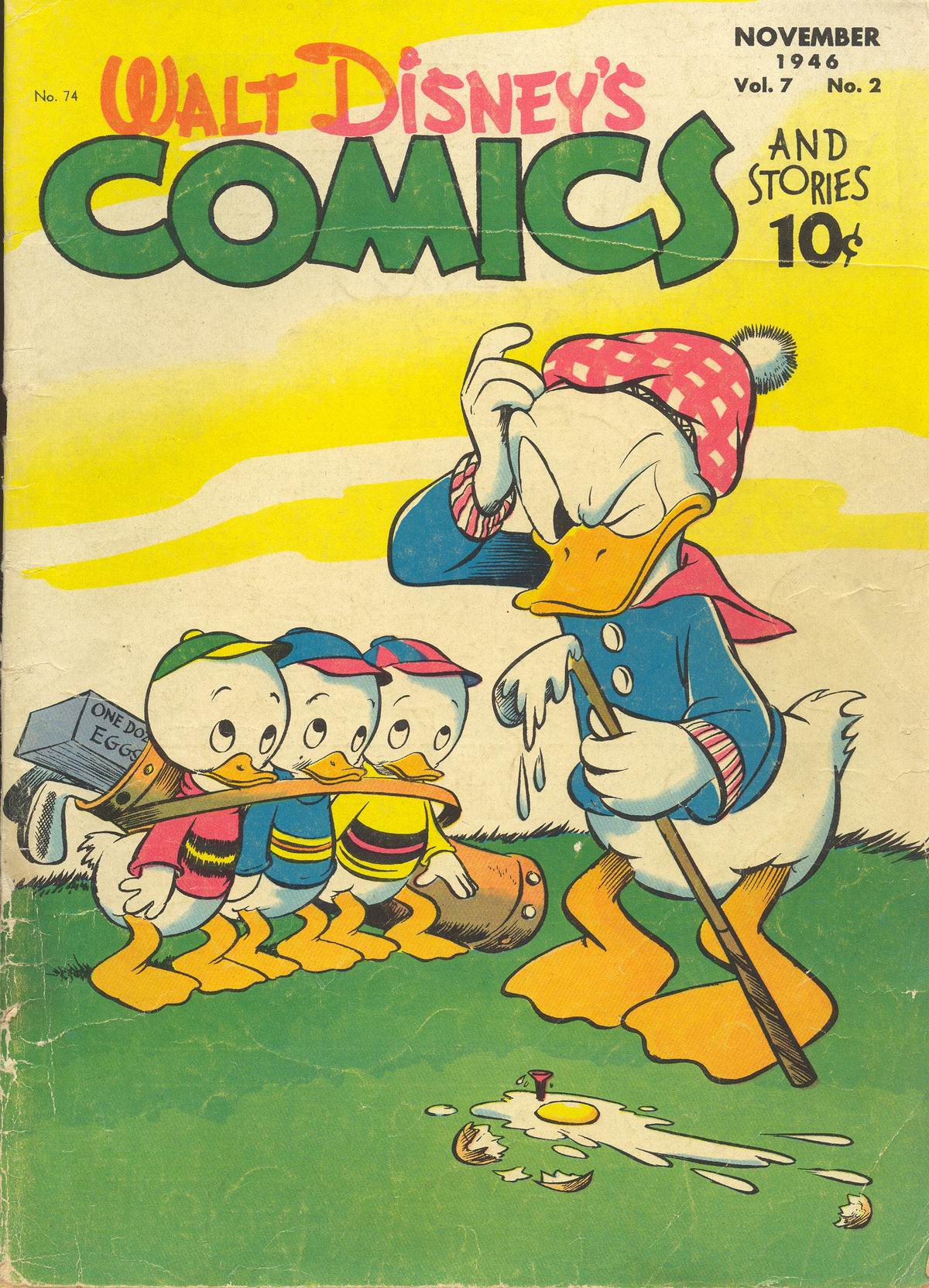 Read online Walt Disney's Comics and Stories comic -  Issue #74 - 1