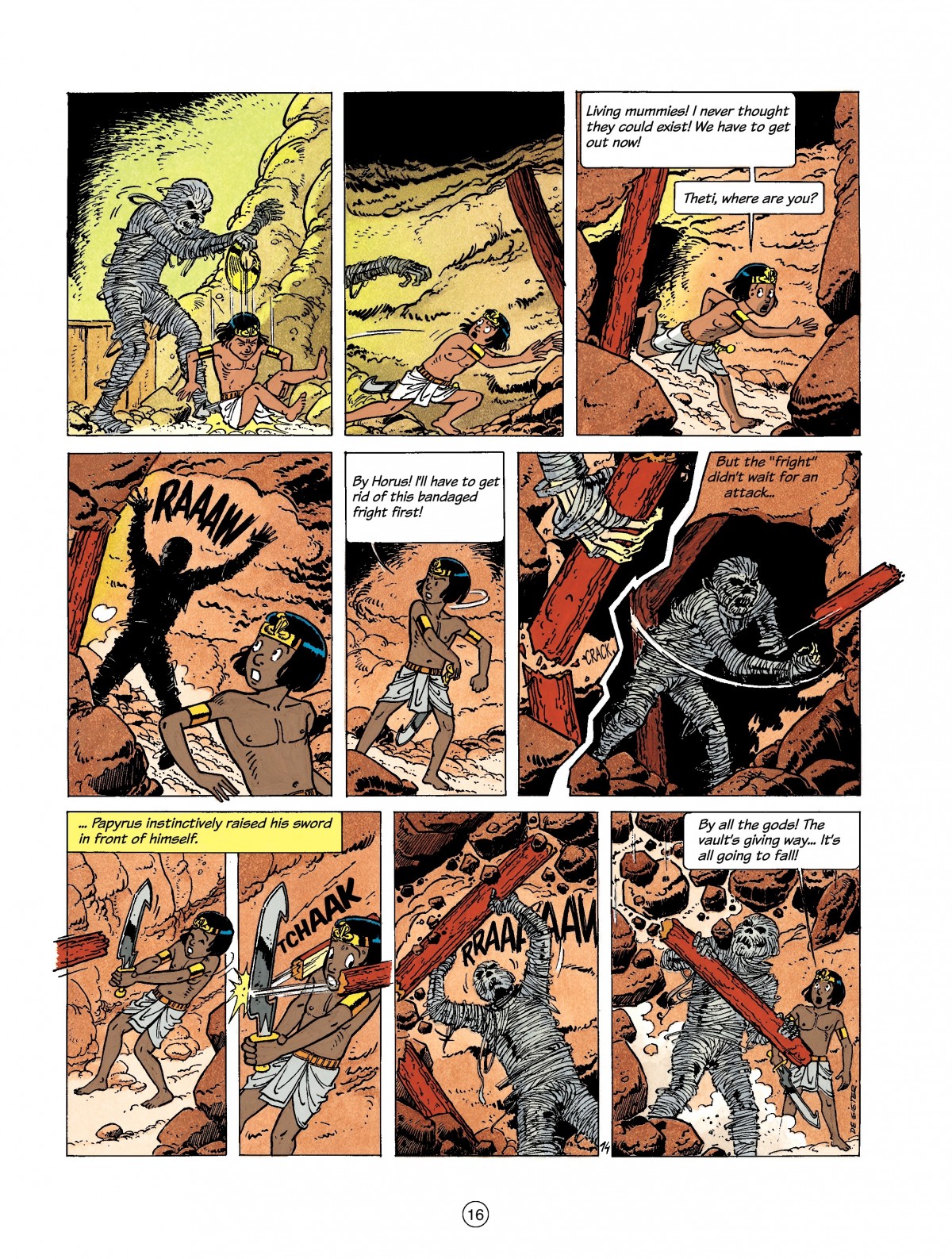 Read online Papyrus comic -  Issue #4 - 16