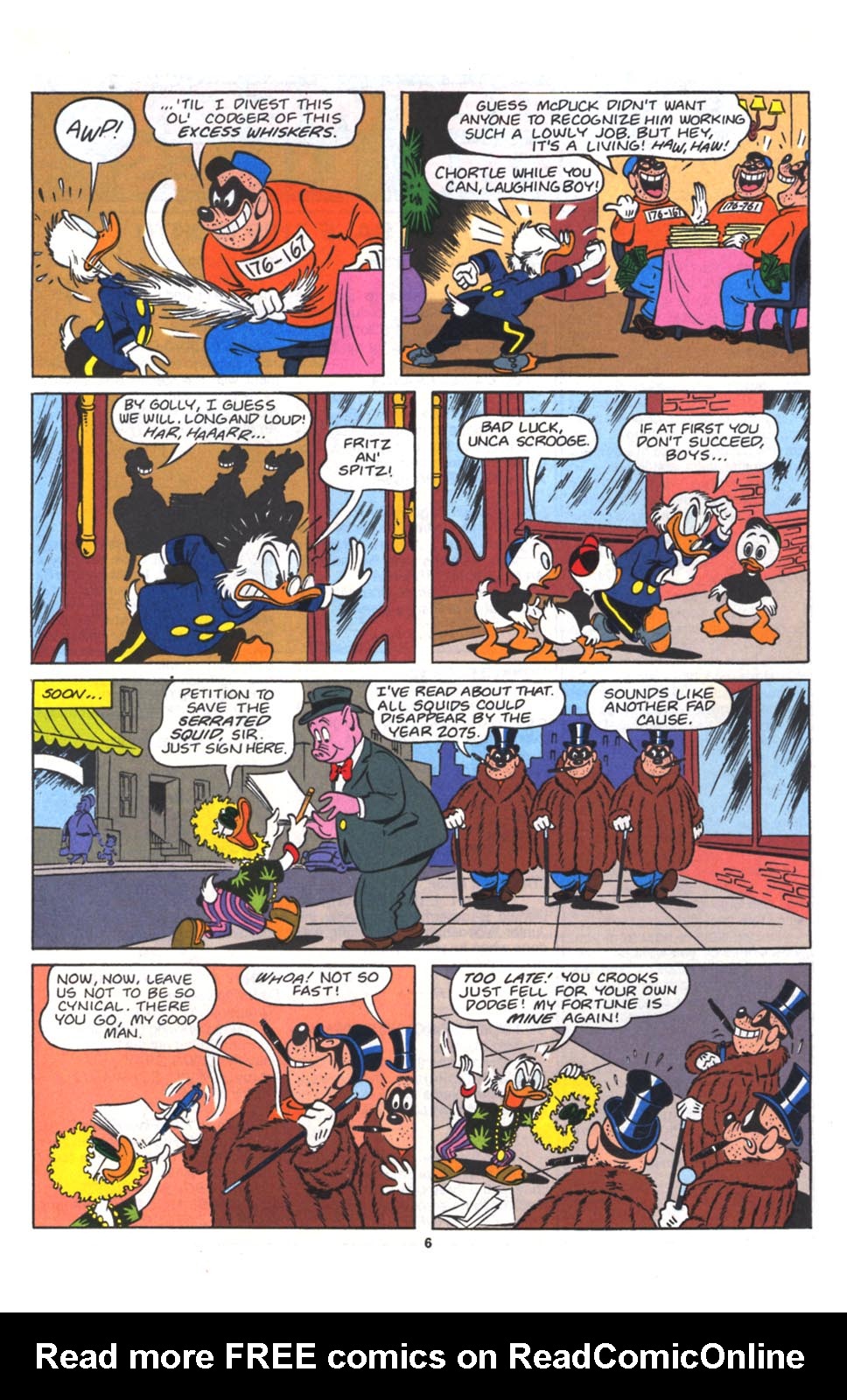 Read online Uncle Scrooge (1953) comic -  Issue #264 - 7
