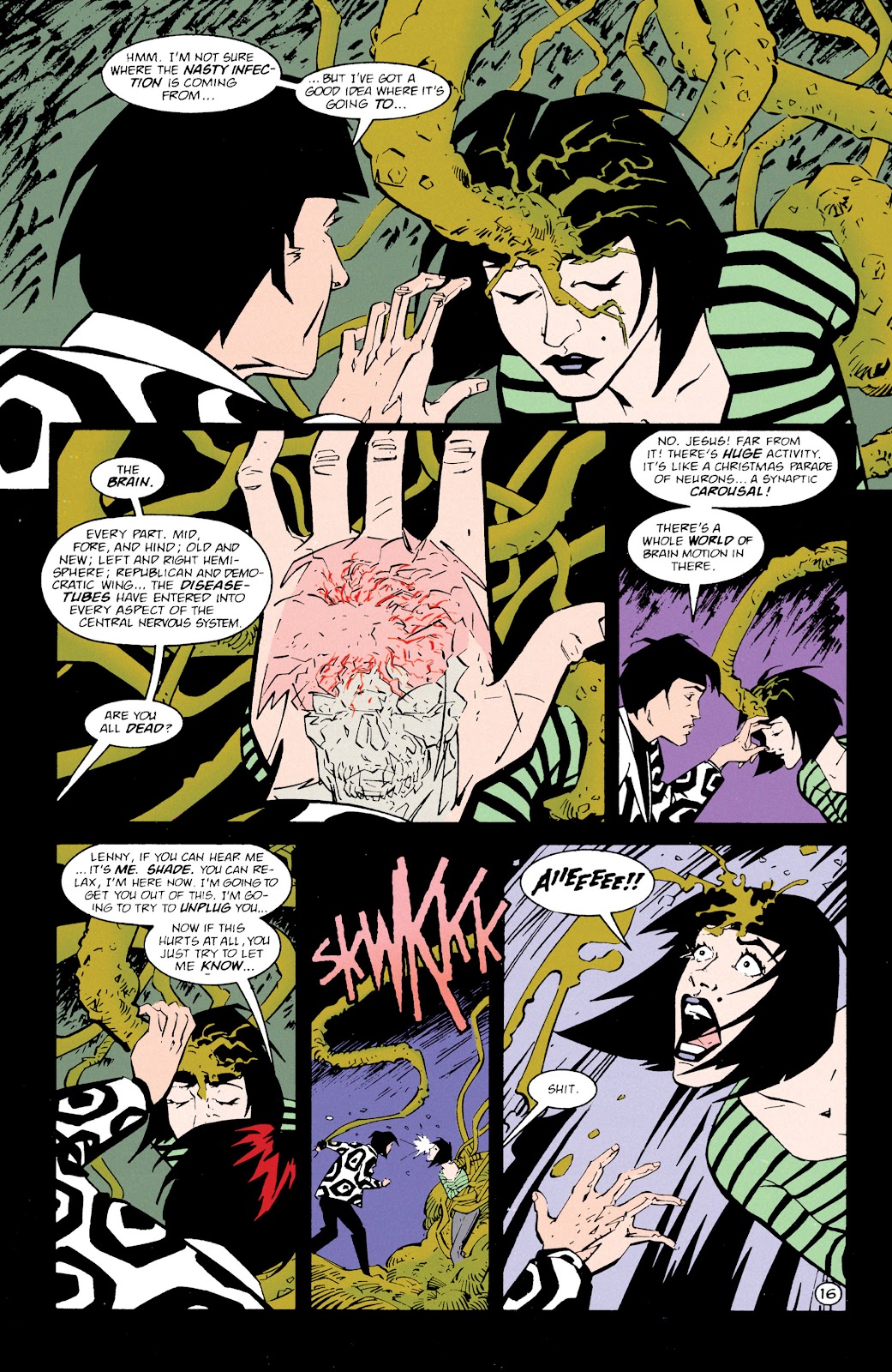 Shade, the Changing Man (1990) issue 61 - Page 17