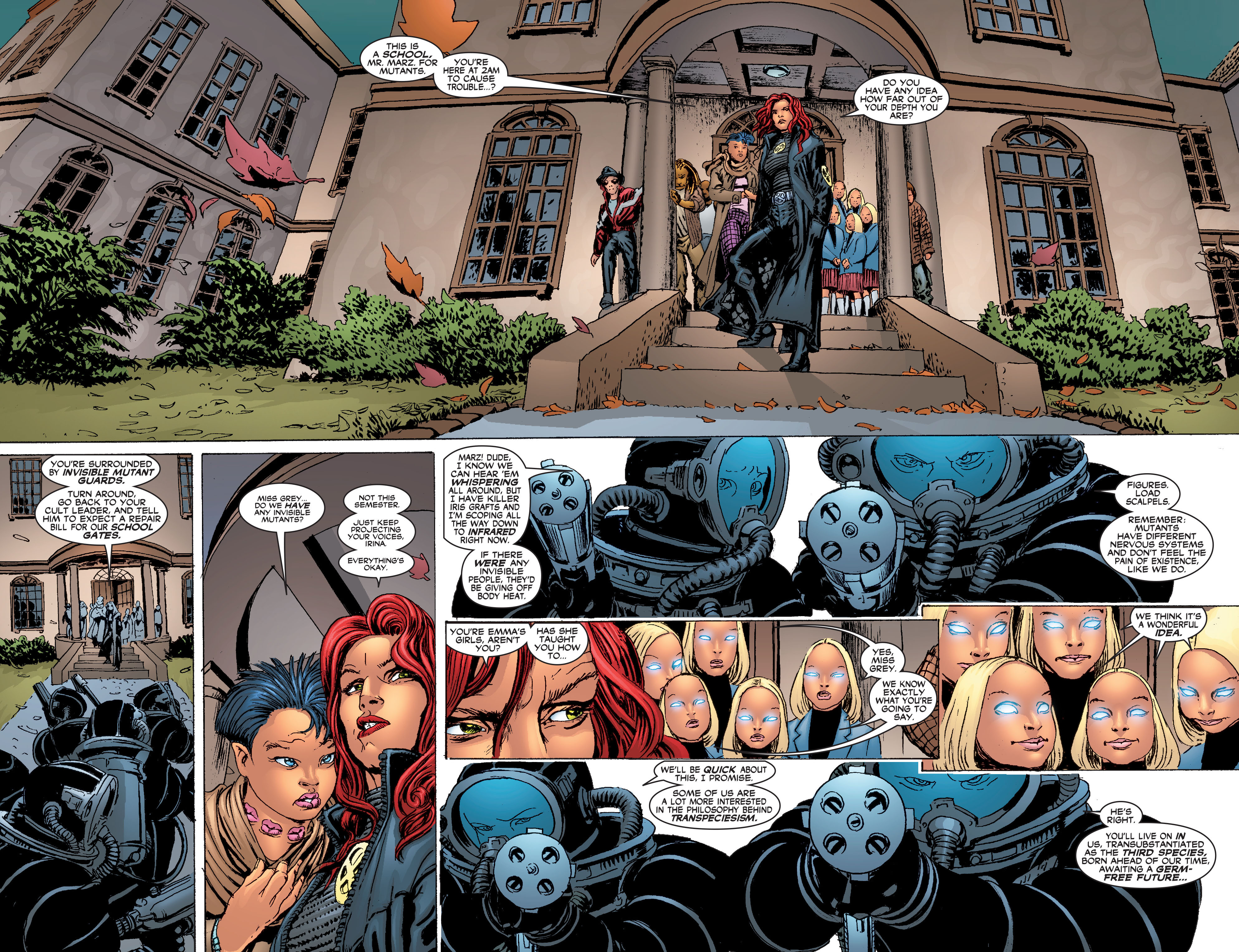 Read online New X-Men (2001) comic -  Issue #120 - 9