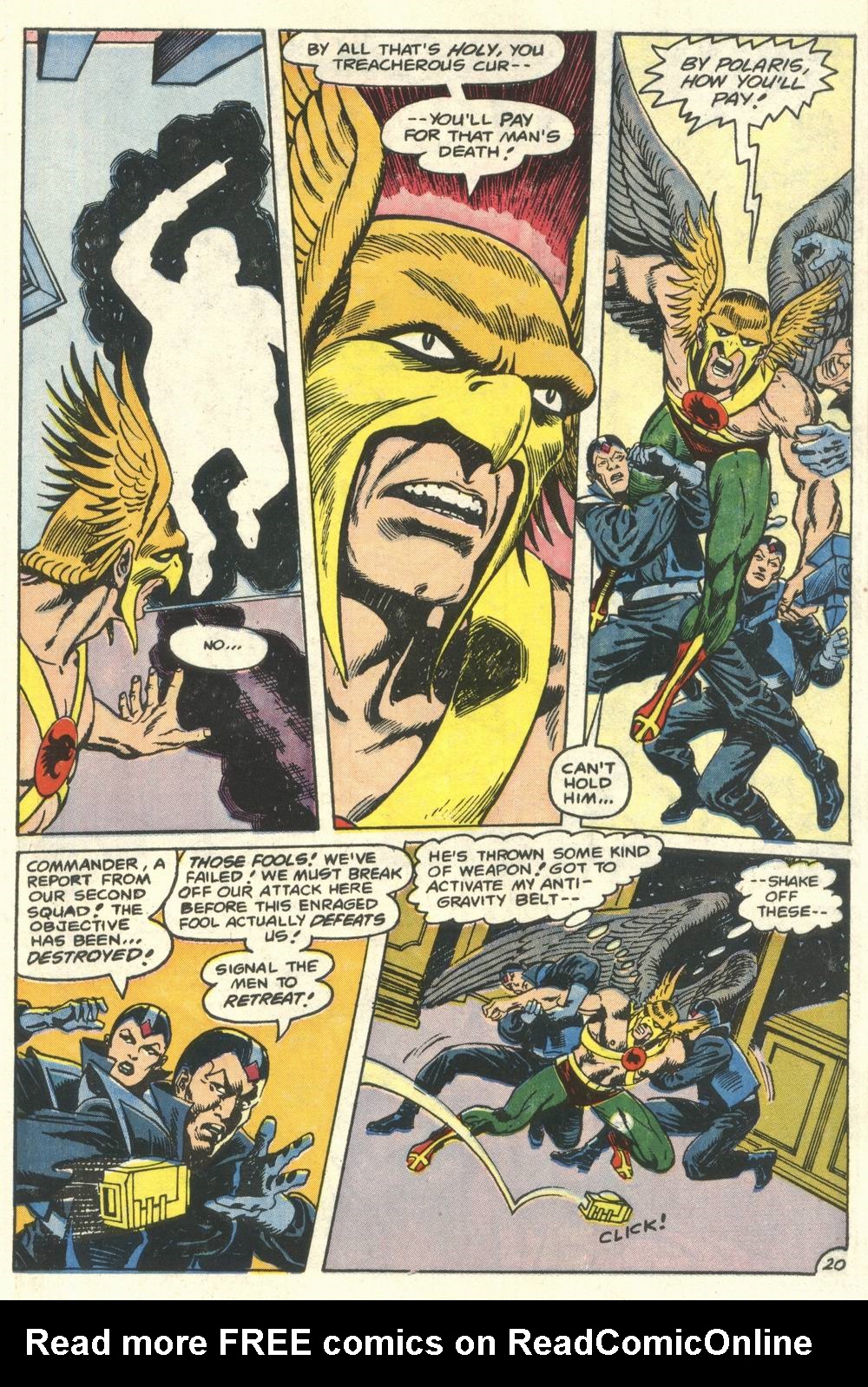 Read online The Shadow War of Hawkman comic -  Issue #1 - 21