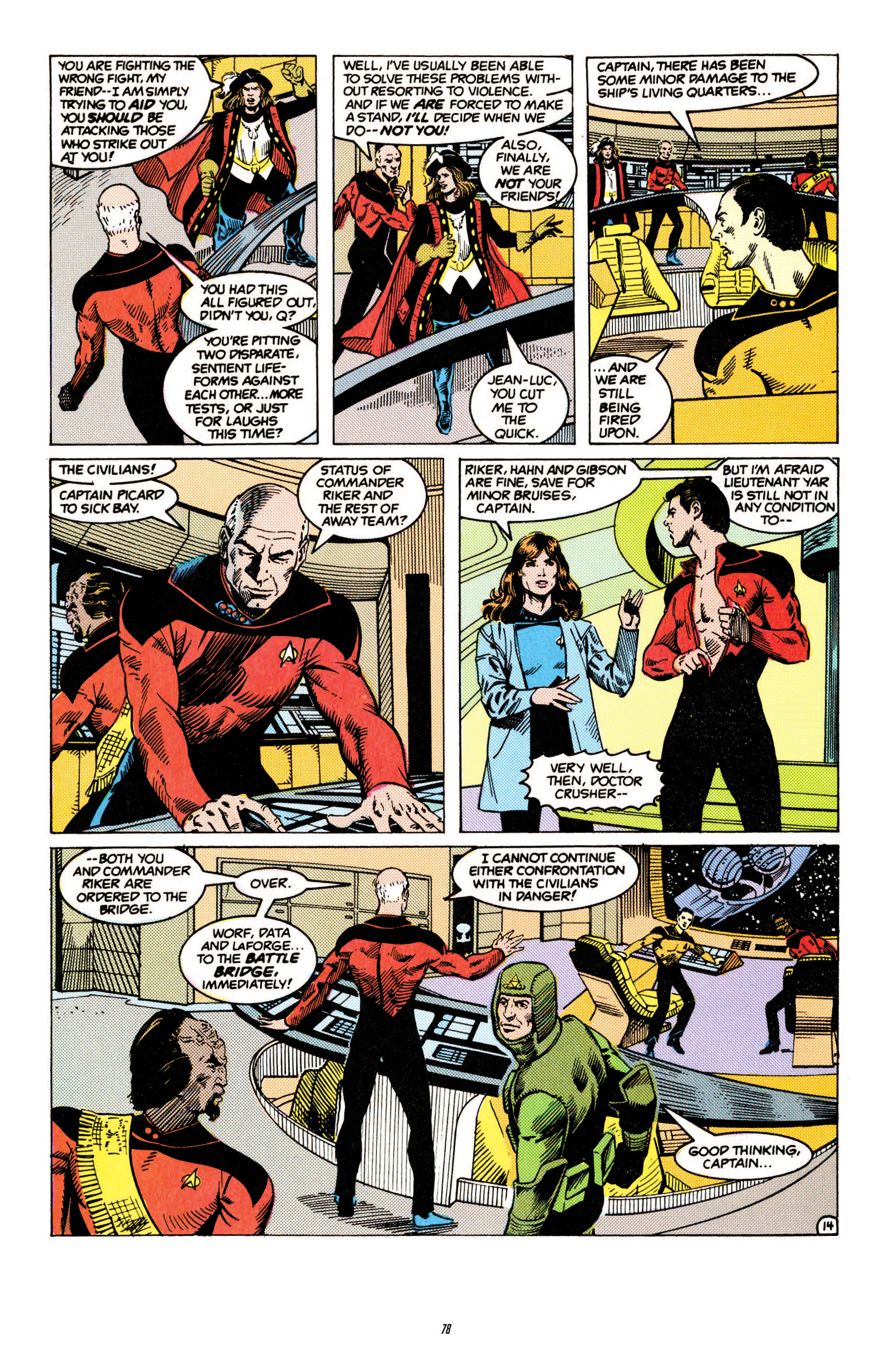 Read online Star Trek Classics comic -  Issue #4 - 77