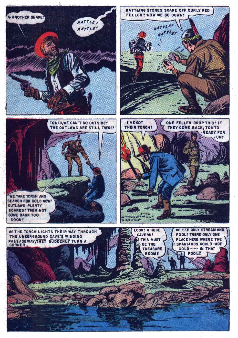 Read online Lone Ranger's Companion Tonto comic -  Issue #7 - 12