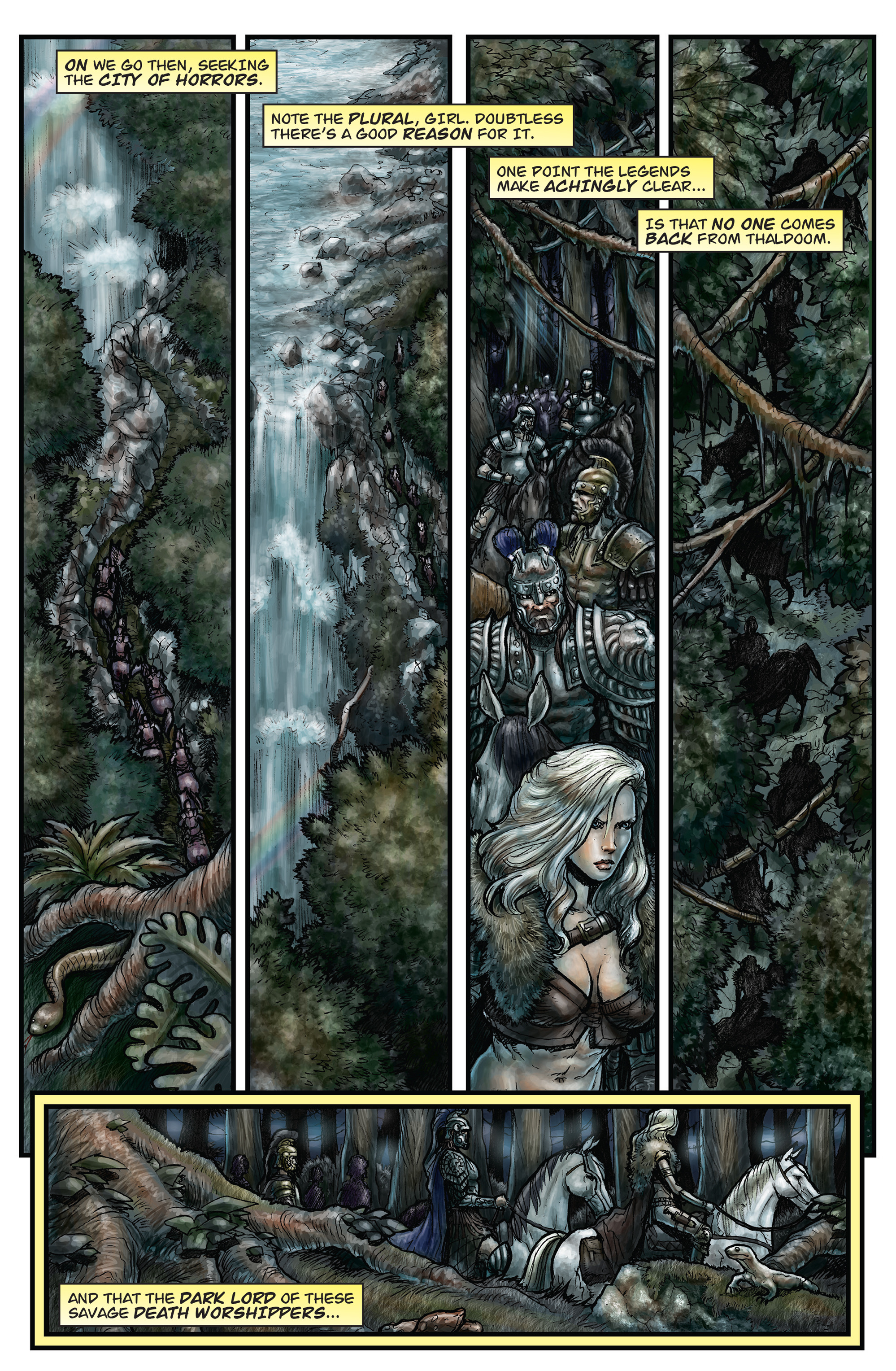 Read online Arhian: Head Huntress comic -  Issue #2 - 20