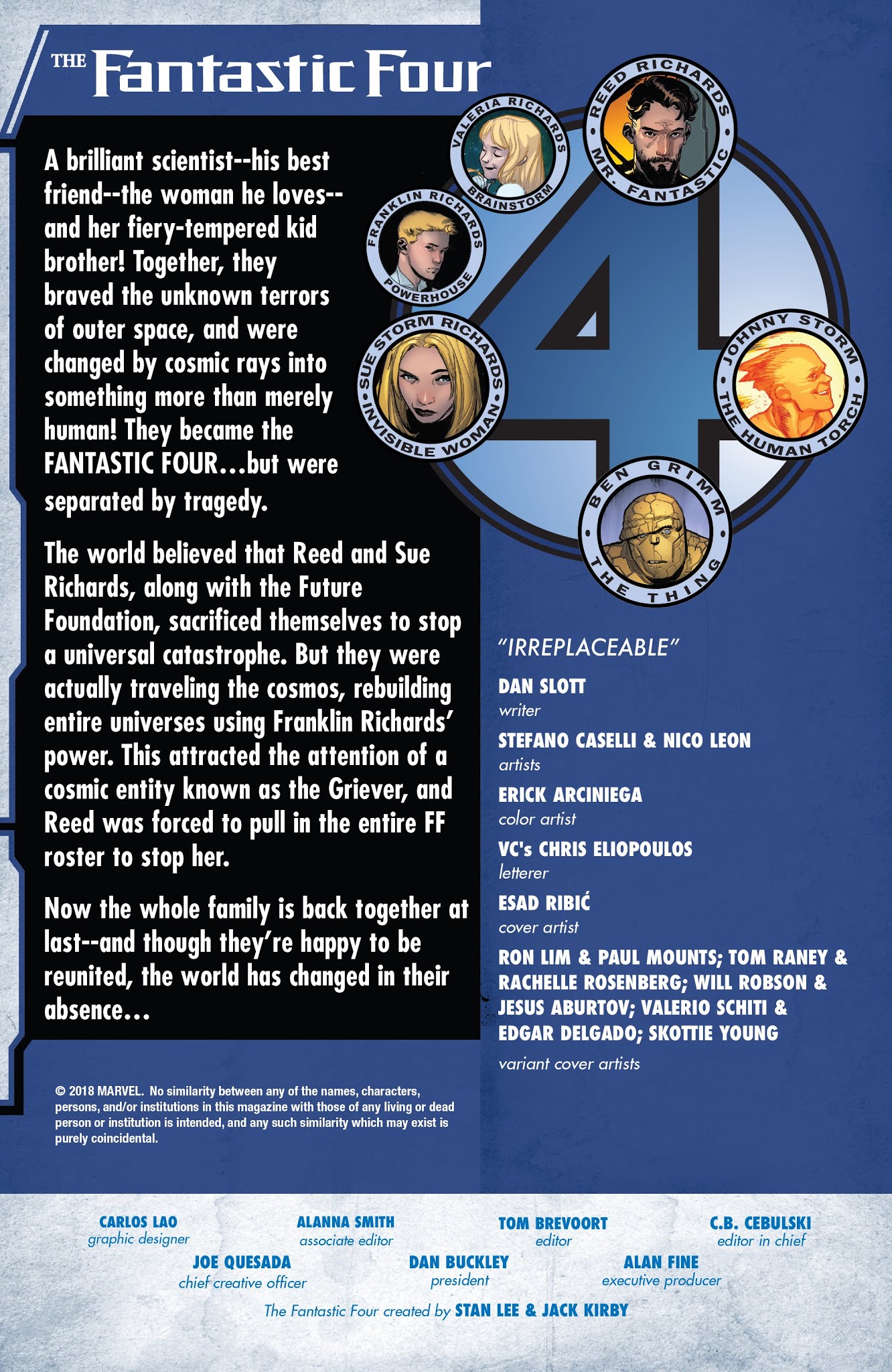 Read online Fantastic Four (2018) comic -  Issue #4 - 2