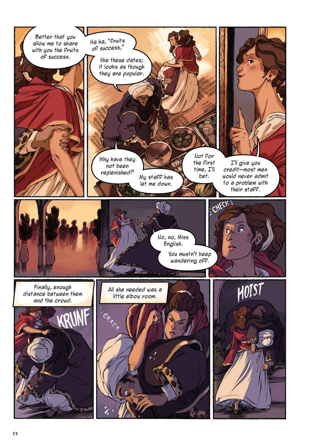 Read online Delilah Dirk and the Pillars of Hercules comic -  Issue # TPB (Part 1) - 16