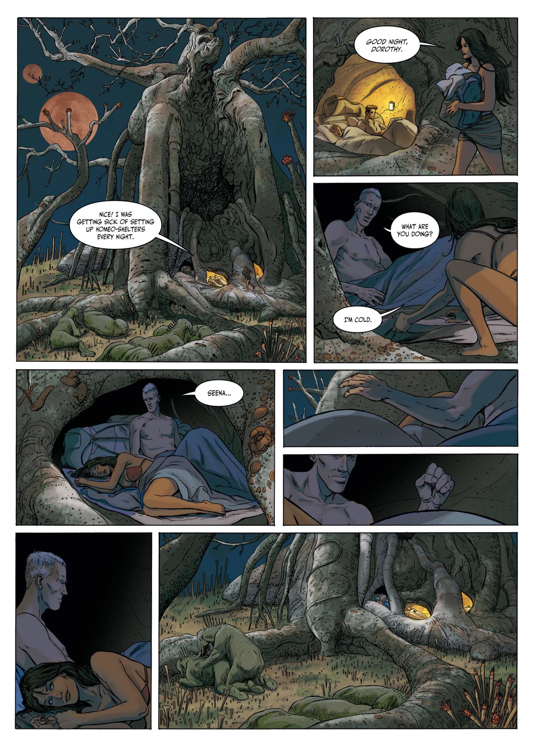Read online Robert Silverberg's COLONIES comic -  Issue #1 - 55