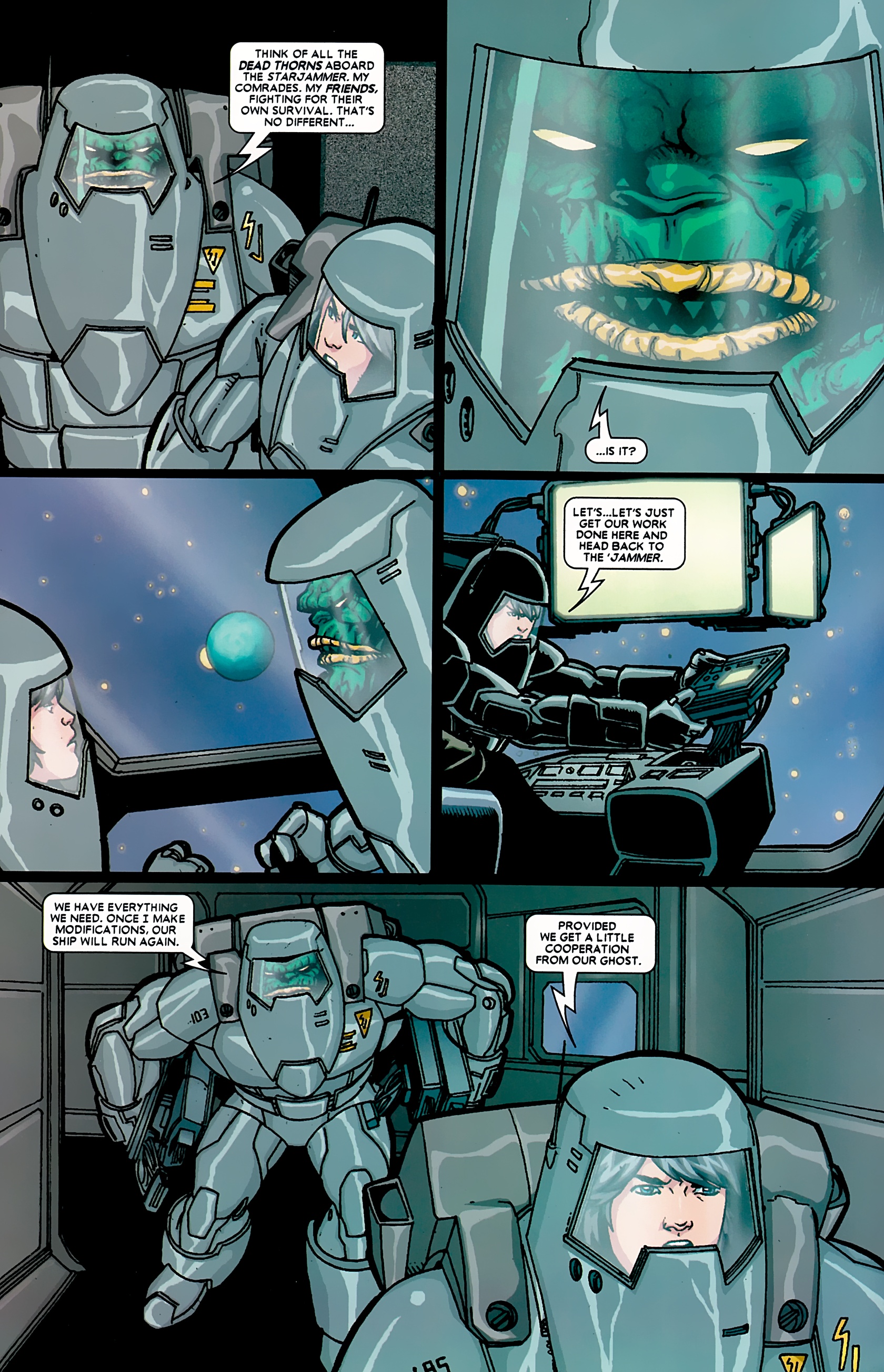 Read online Starjammers (2004) comic -  Issue #5 - 8