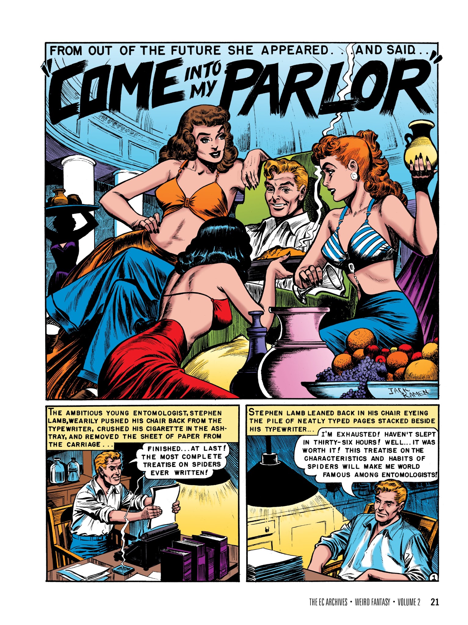 Read online The EC Archives: Weird Fantasy comic -  Issue # TPB 2 - 23