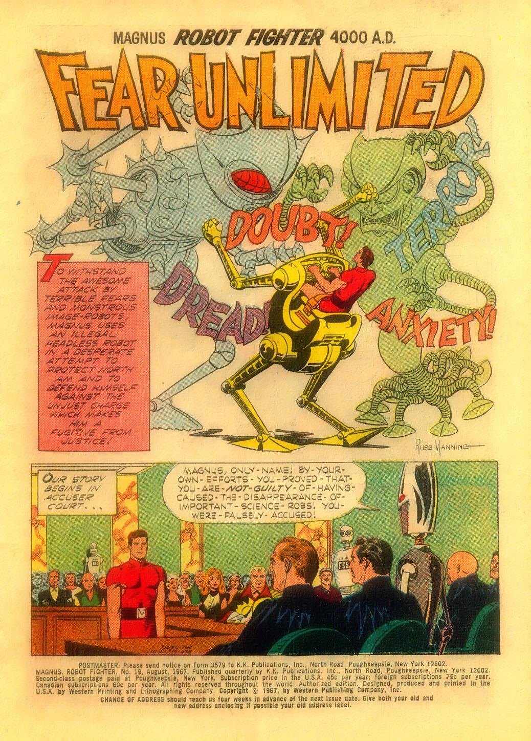 Read online Magnus, Robot Fighter 4000 AD comic -  Issue #19 - 4