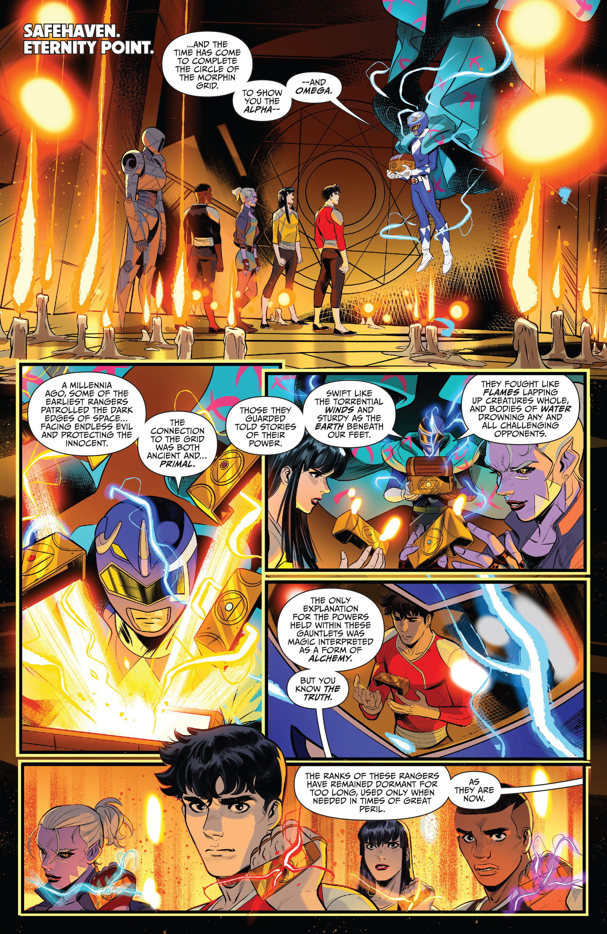 Read online Saban's Go Go Power Rangers comic -  Issue #32 - 17