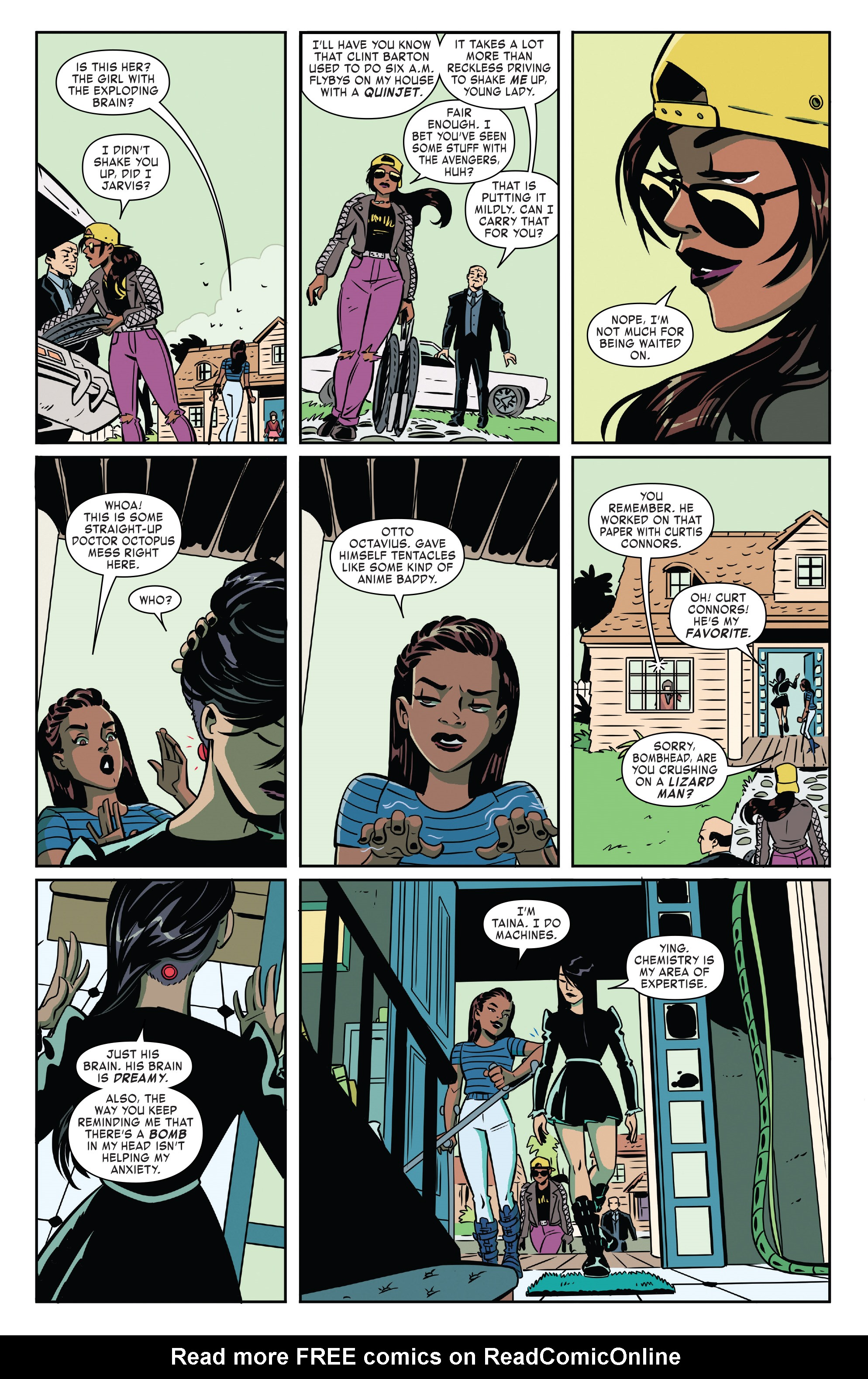 Read online The Unstoppable Wasp comic -  Issue #5 - 7