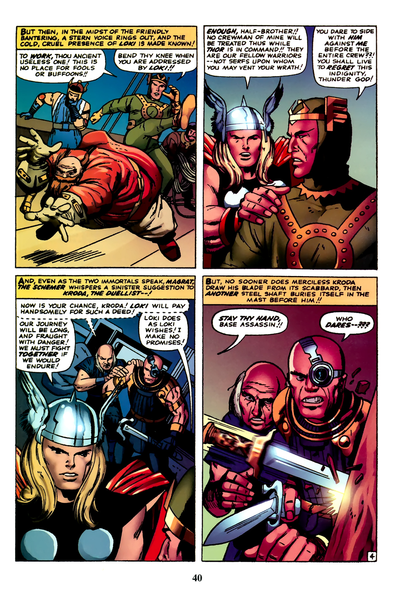 Read online Thor: Tales of Asgard by Stan Lee & Jack Kirby comic -  Issue #3 - 42