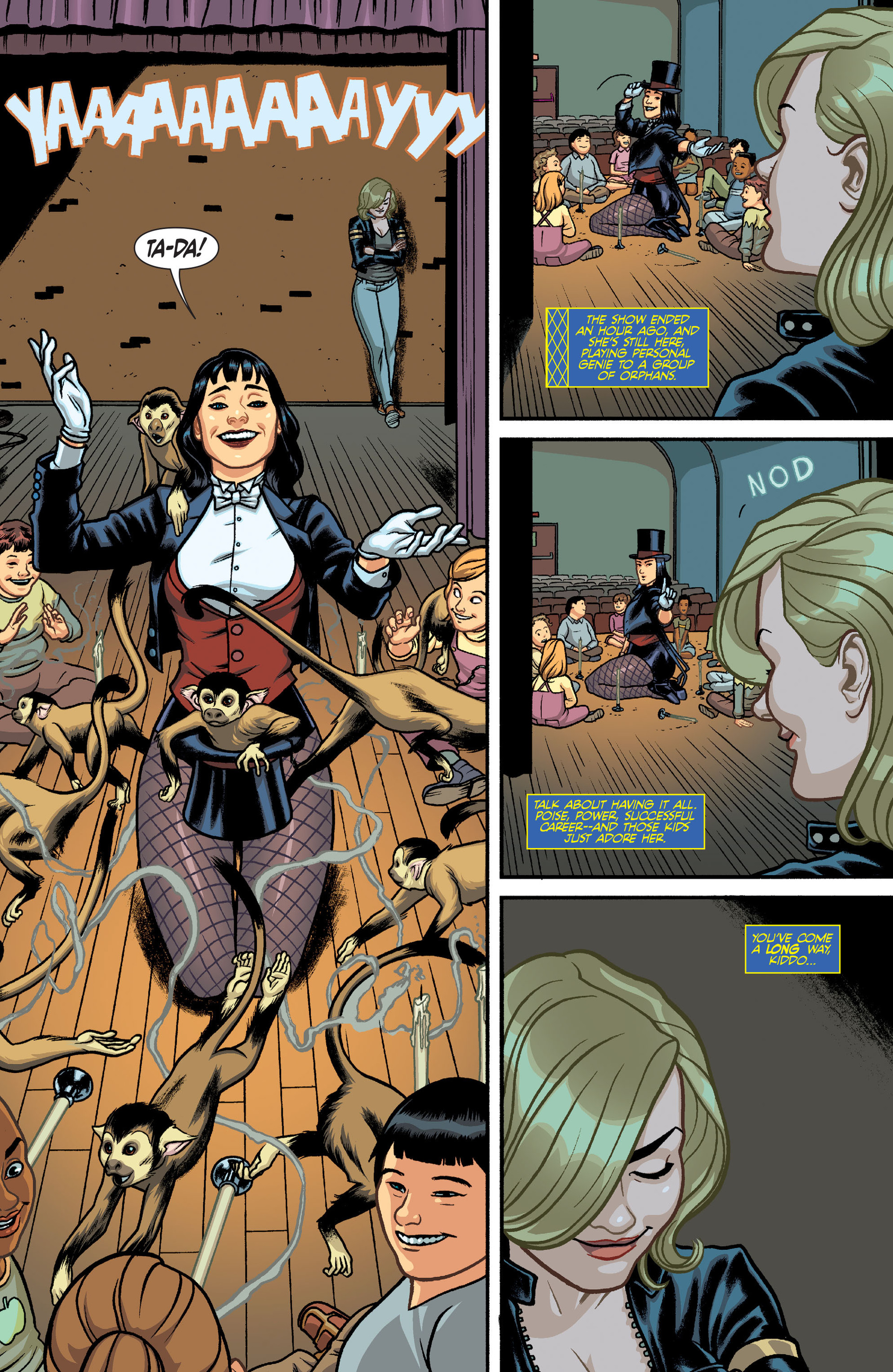 Read online Black Canary and Zatanna: Bloodspell comic -  Issue # Full - 41