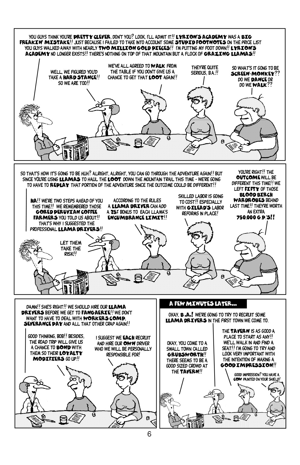 Read online Knights of the Dinner Table comic -  Issue #27 - 8