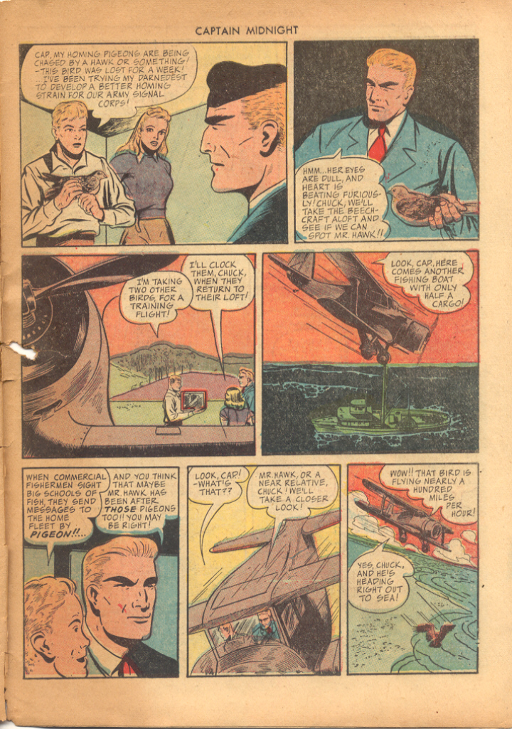 Read online Captain Midnight (1942) comic -  Issue #22 - 27