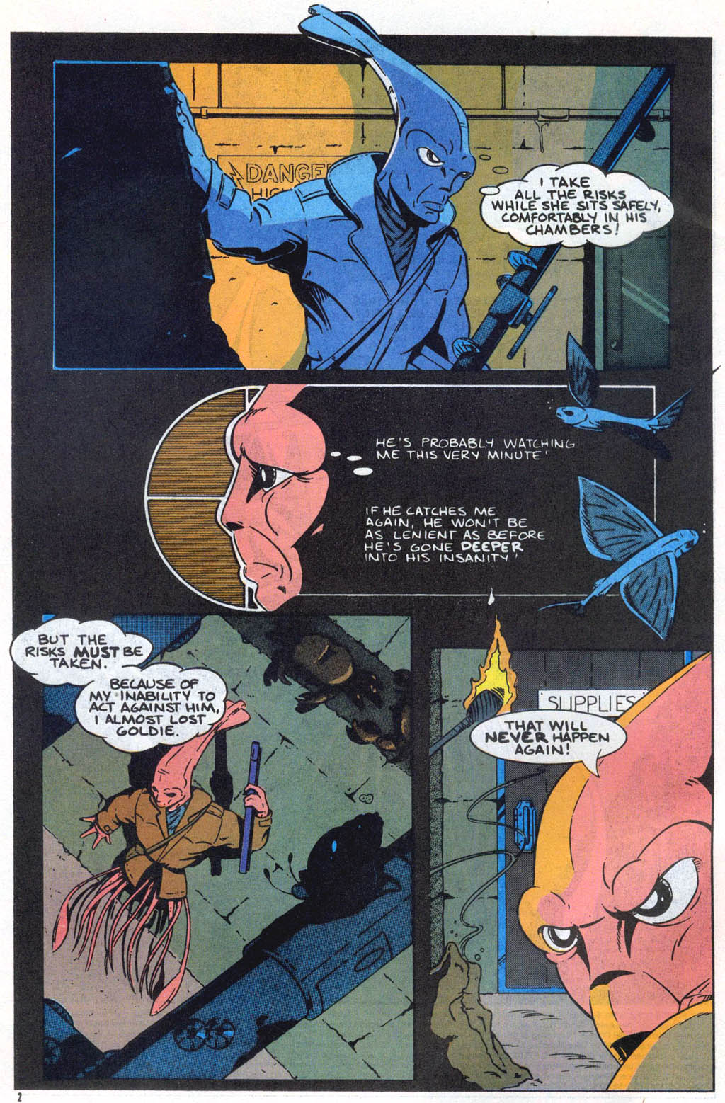 Read online Fish Police comic -  Issue #6 - 3